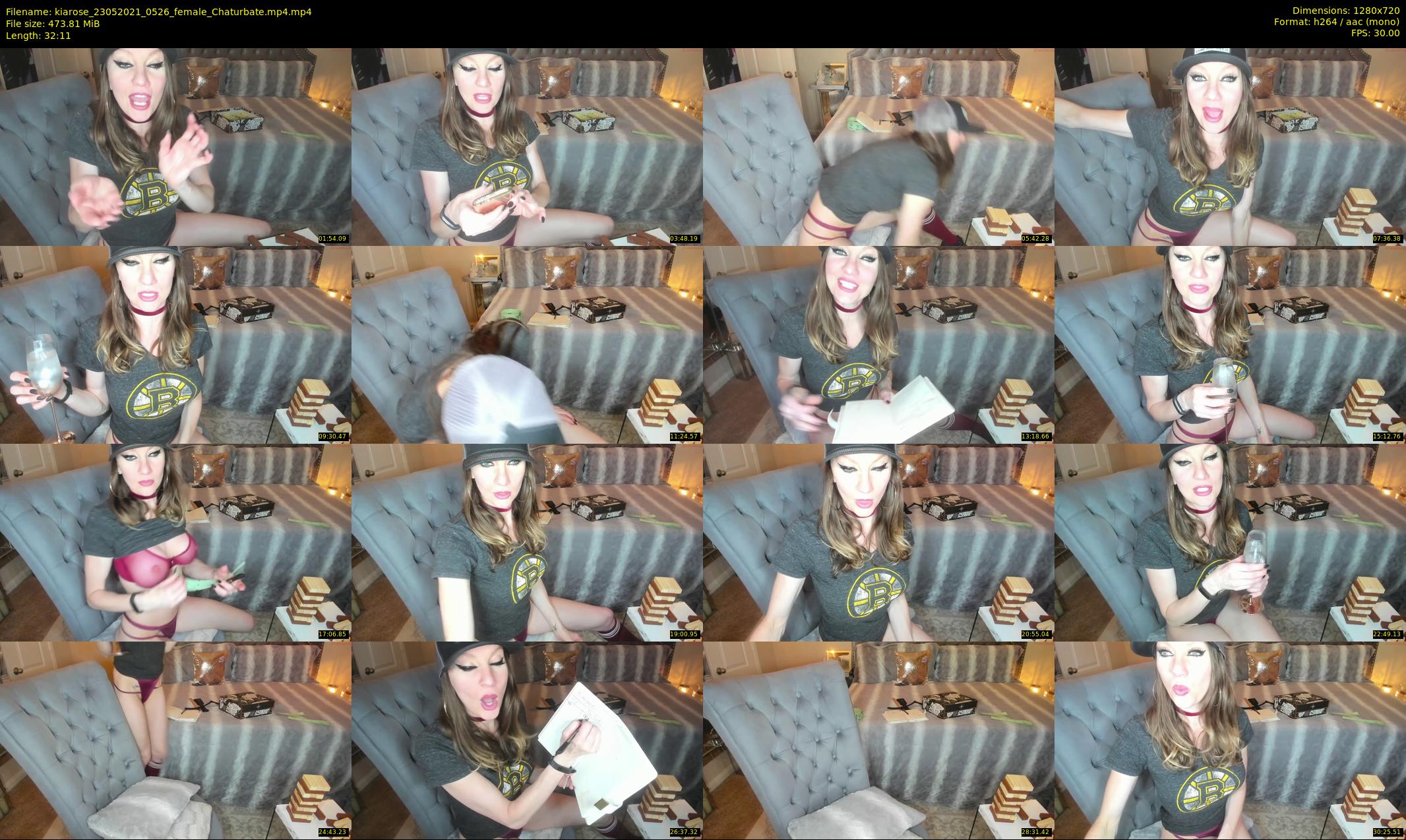 kiarose — 33 minute Chaturbate female cam show recording, 720p, May 23, 2021