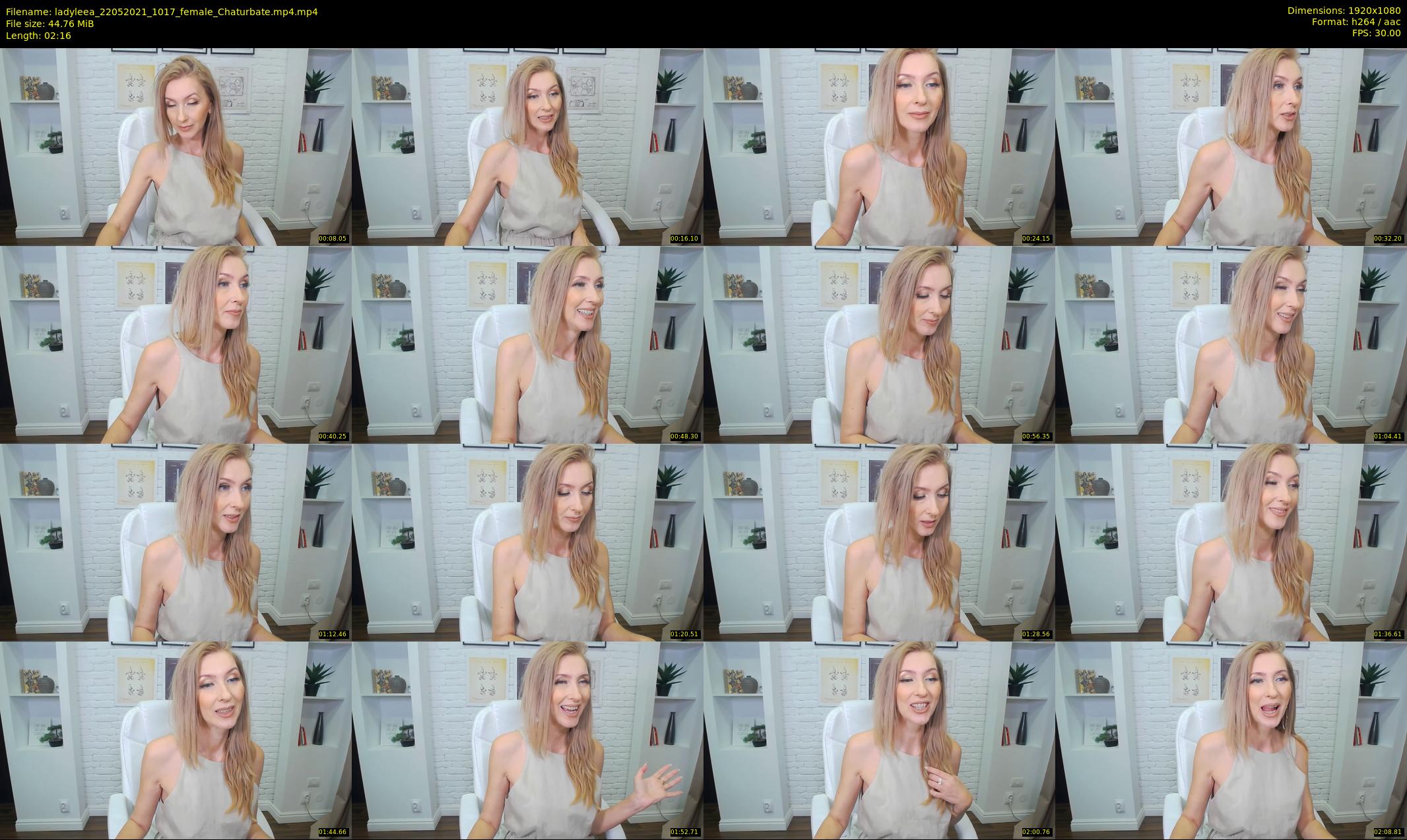 ladyleea — 3 minute Chaturbate female cam show recording, 1080p, May 22, 2021