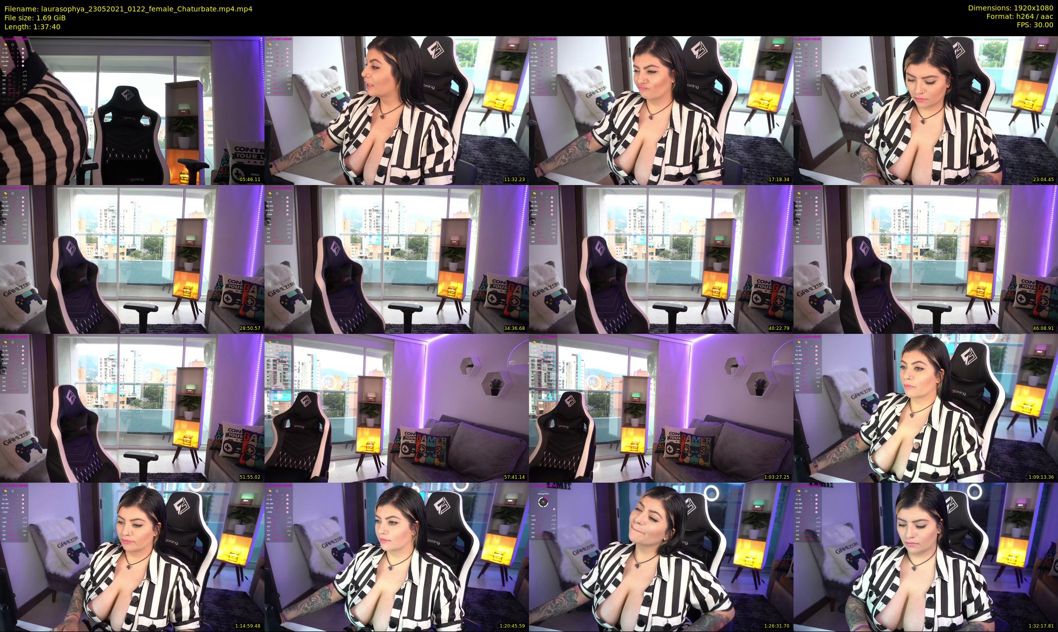 laurasophya — 98 minute Chaturbate female cam show recording, 1080p, May 23, 2021