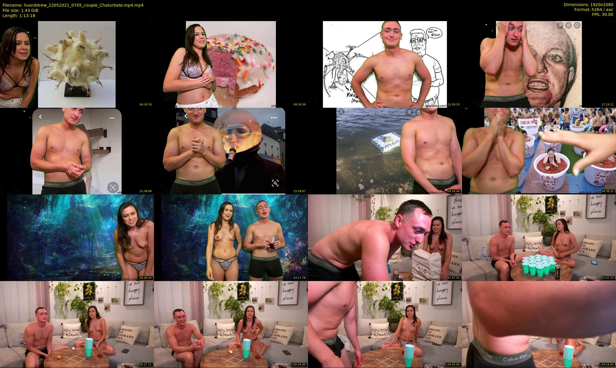 livanddrew — 74 minute Chaturbate couple cam show recording, 1080p, May 22, 2021