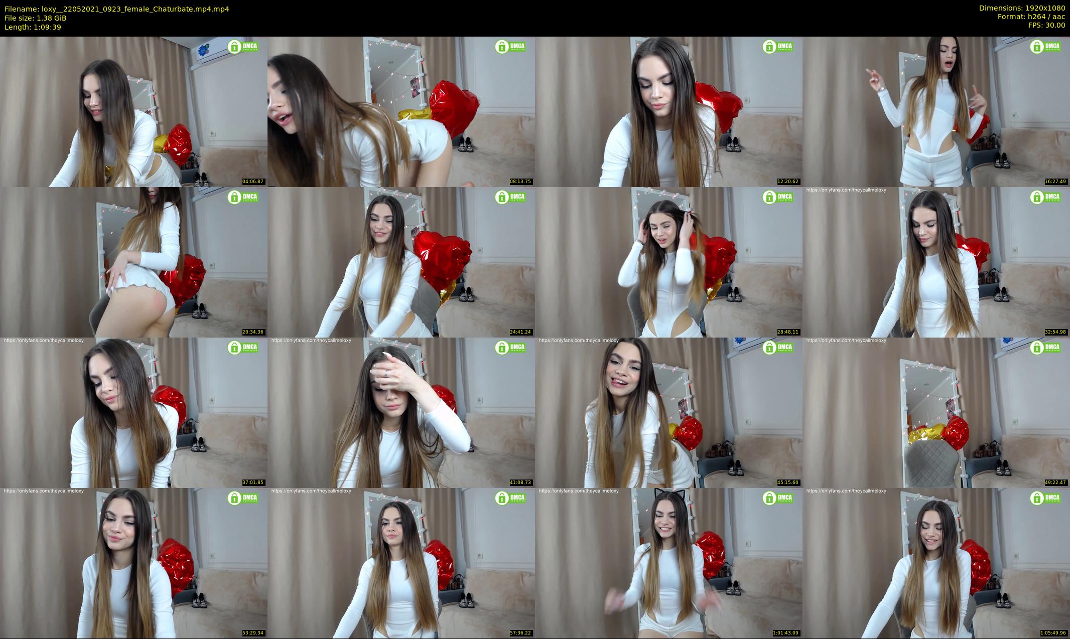 loxy_ — 70 minute Chaturbate female cam show recording, 1080p, May 22, 2021