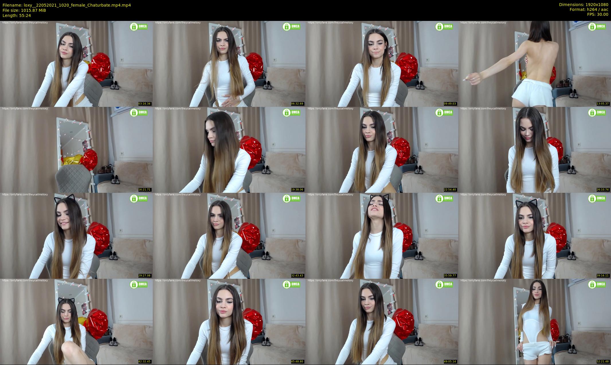 loxy_ — 56 minute Chaturbate female cam show recording, 1080p, May 22, 2021