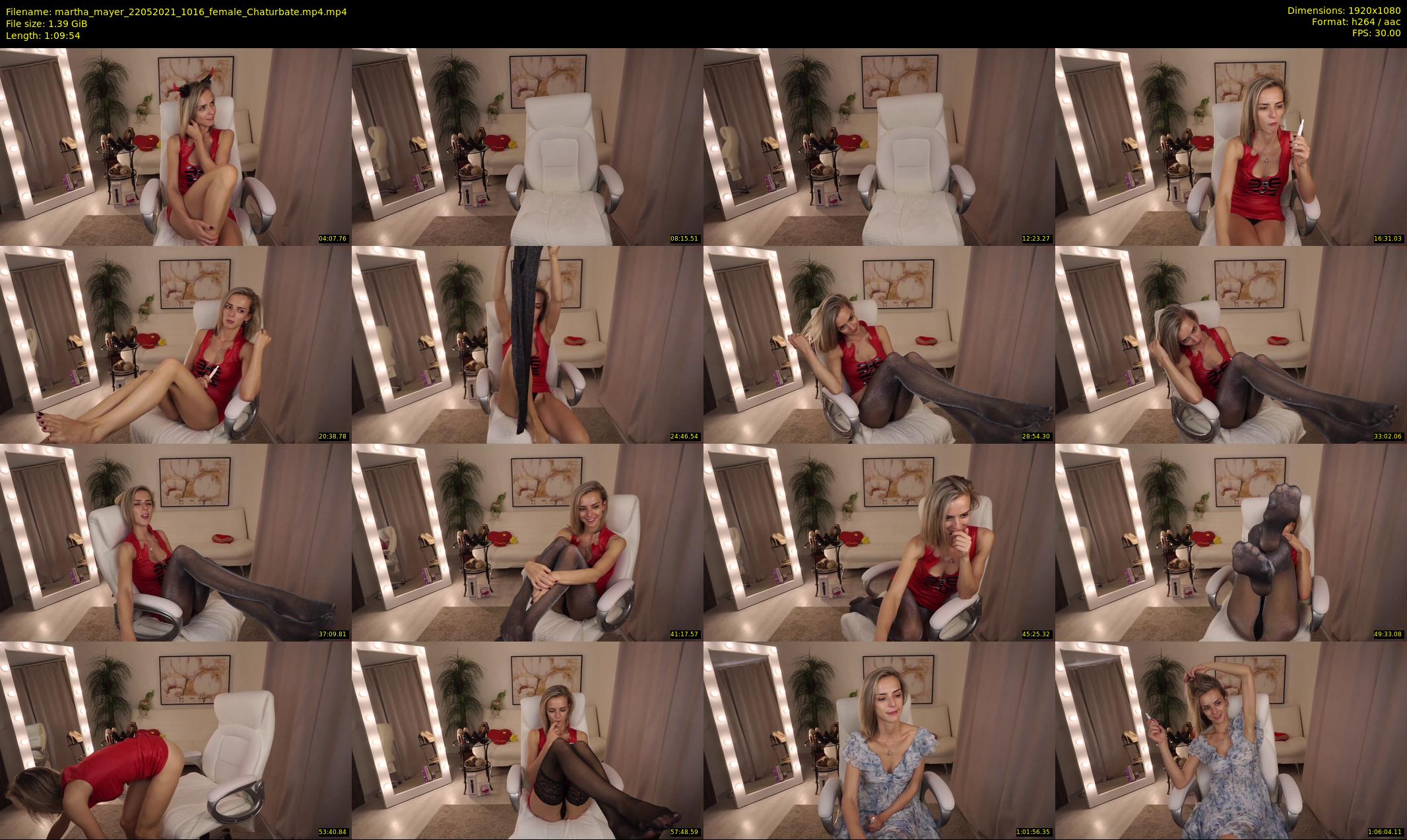 martha_mayer — 70 minute Chaturbate female cam show recording, 1080p, May 22, 2021