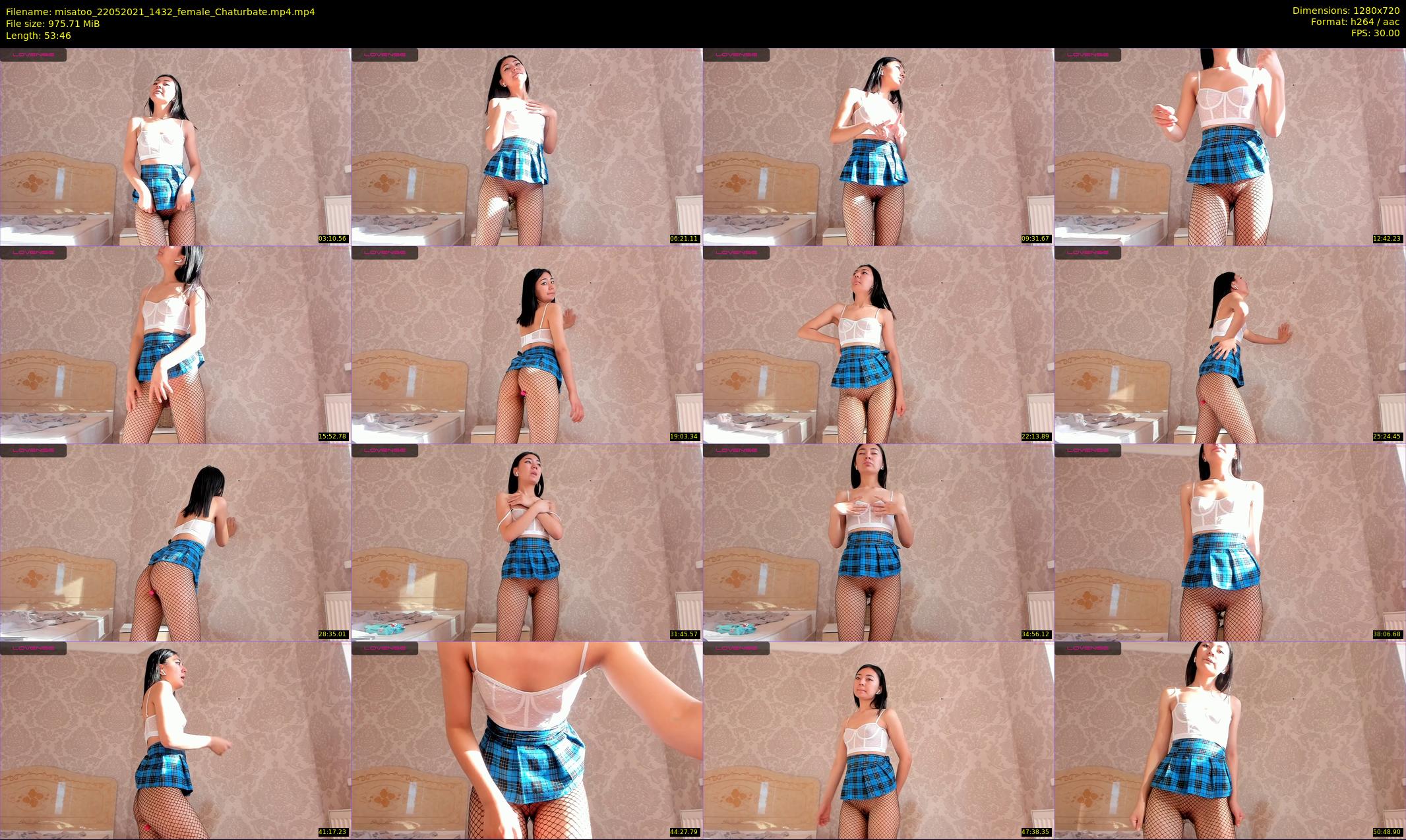 misatoo — 54 minute Chaturbate female cam show recording, 720p, May 22, 2021