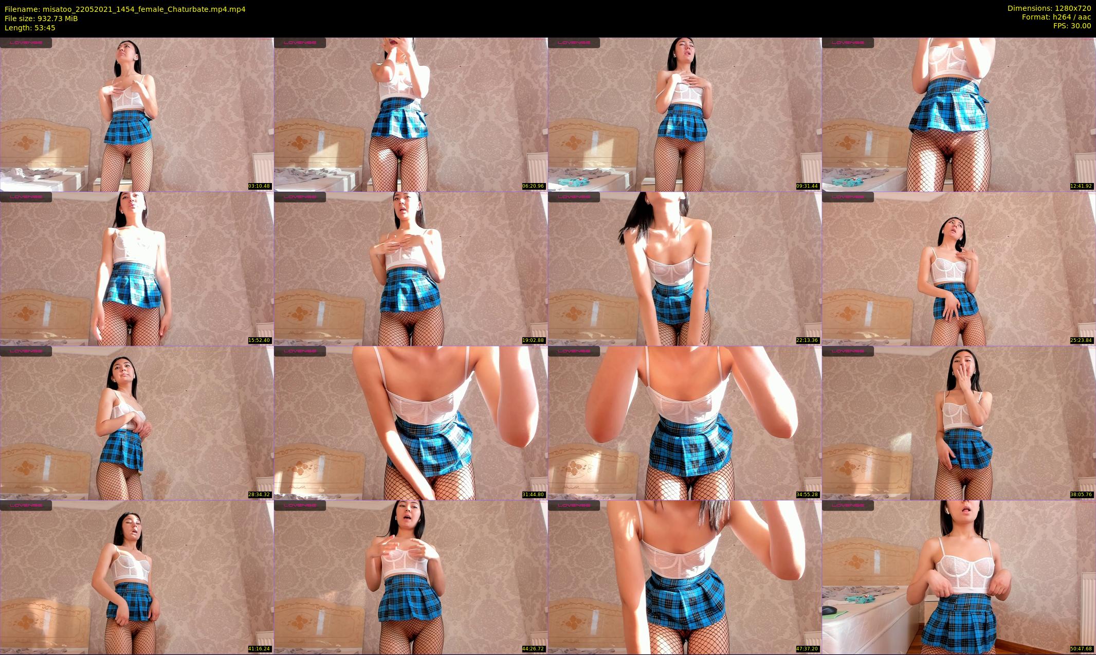 misatoo — 54 minute Chaturbate female cam show recording, 720p, May 22, 2021