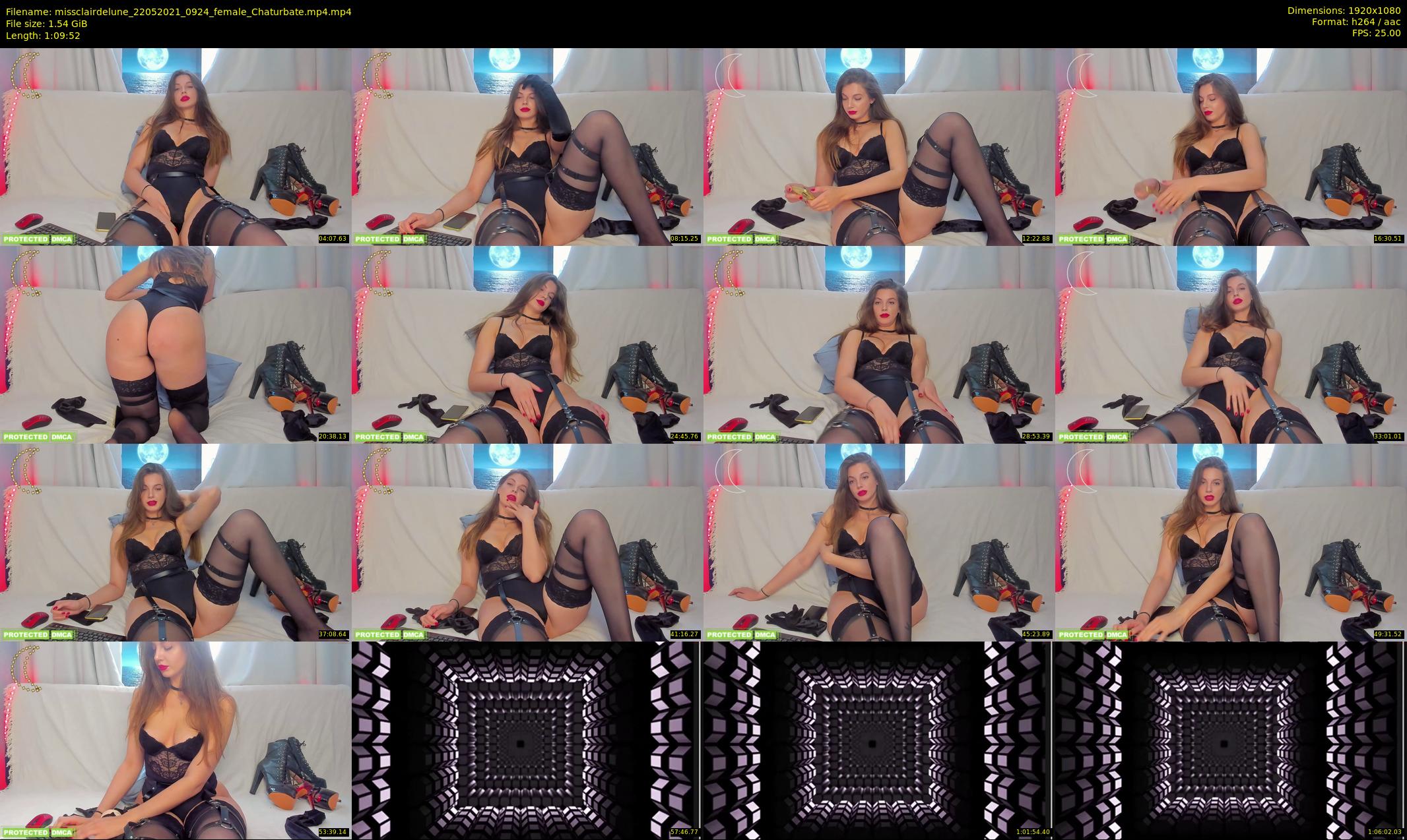 missclairdelune — 70 minute Chaturbate female cam show recording, 1080p, May 22, 2021