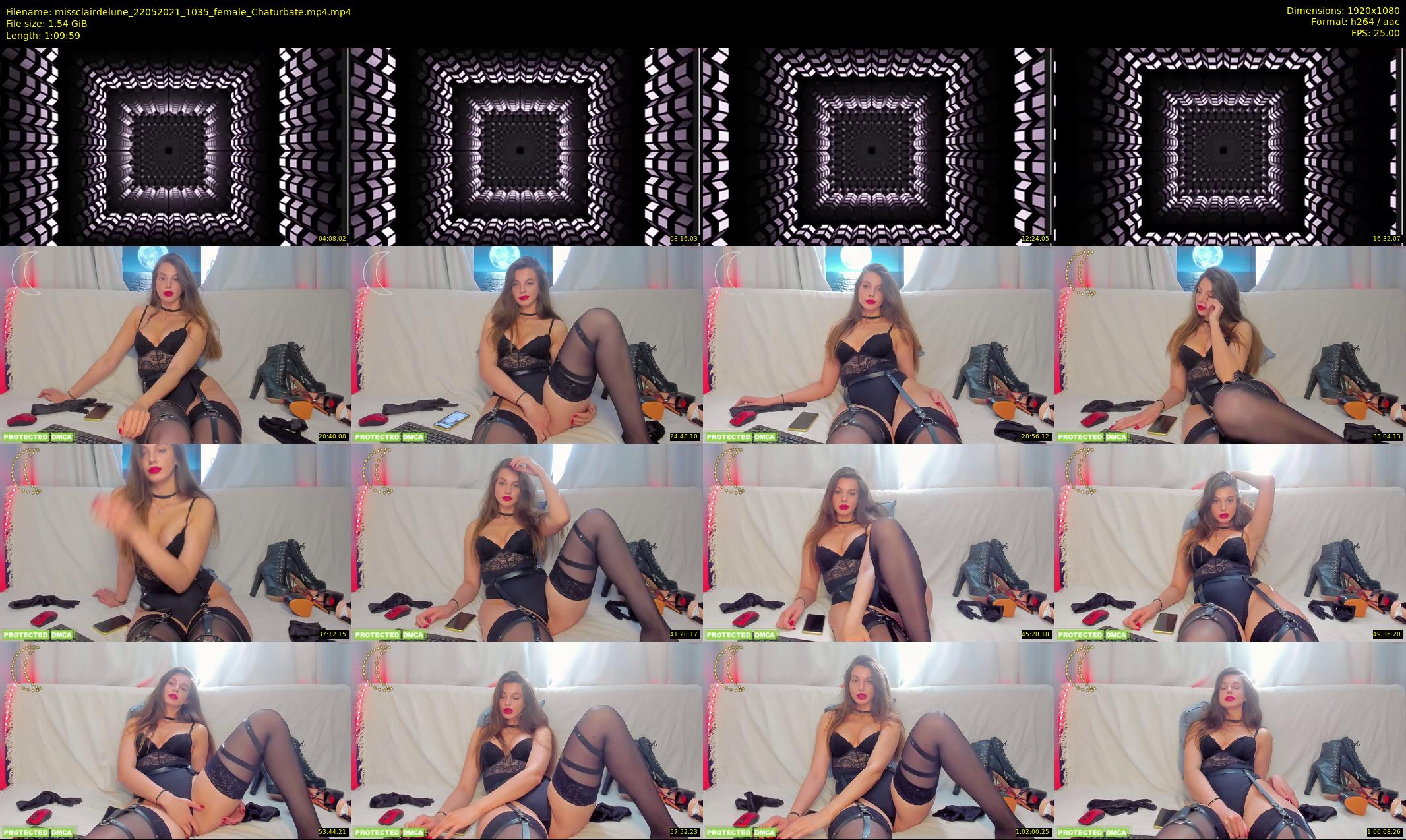 missclairdelune — 70 minute Chaturbate female cam show recording, 1080p, May 22, 2021