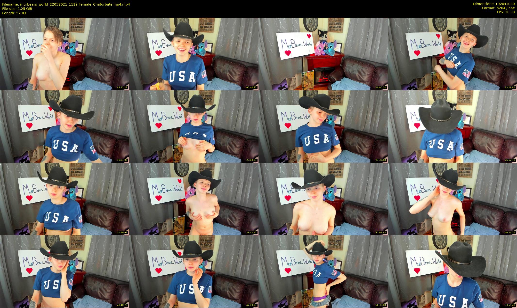 murbears_world — 58 minute Chaturbate female cam show recording, 1080p, May 22, 2021