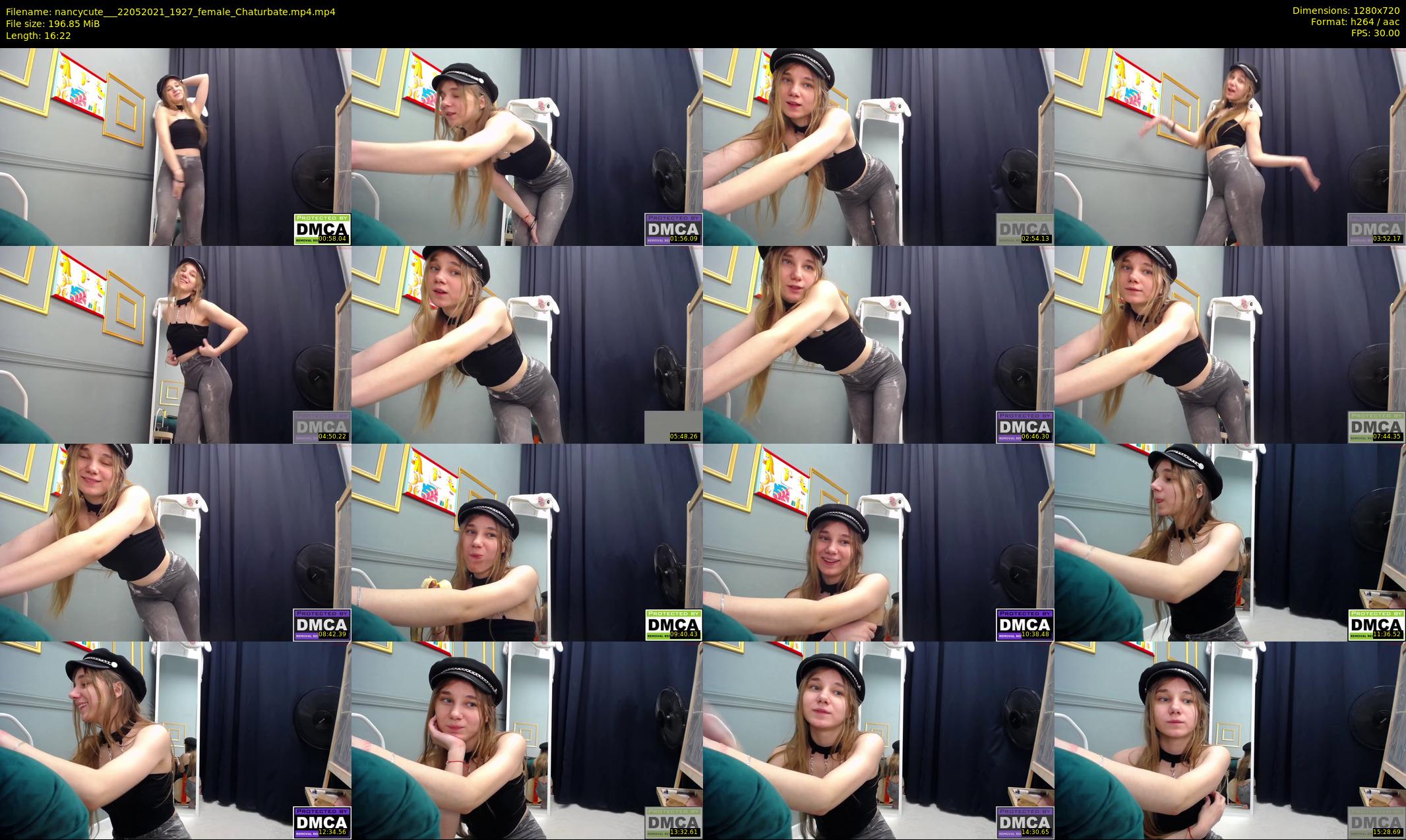 nancycute__ — 17 minute Chaturbate female cam show recording, 720p, May 22, 2021