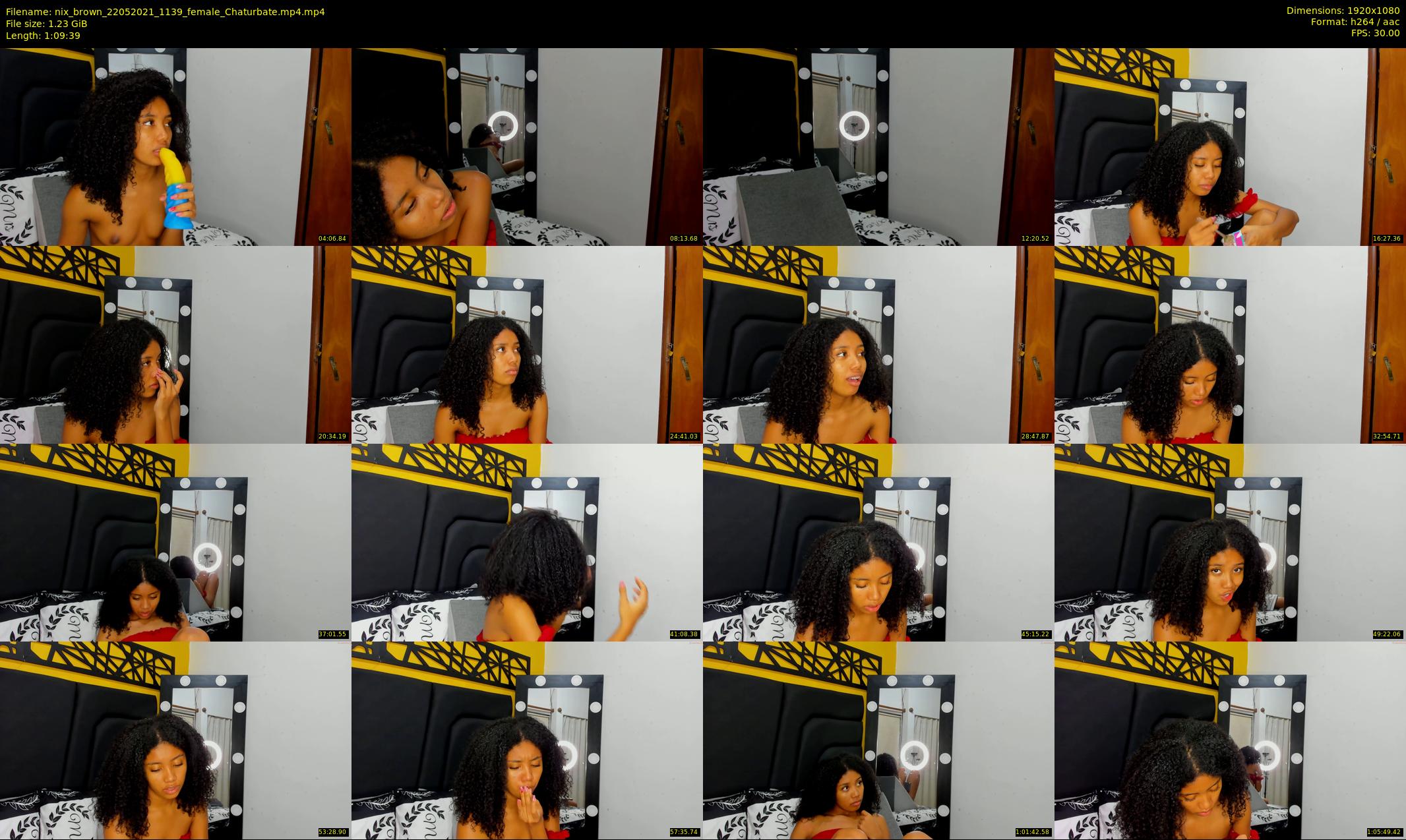 nix_brown — 70 minute Chaturbate female cam show recording, 1080p, May 22, 2021