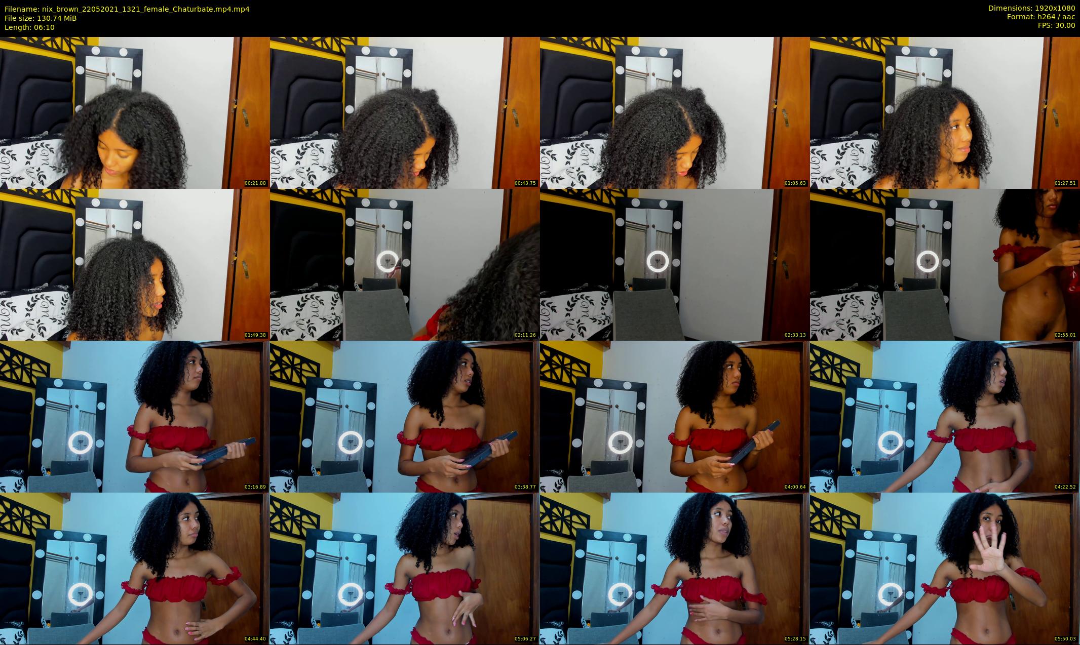 nix_brown — 7 minute Chaturbate female cam show recording, 1080p, May 22, 2021