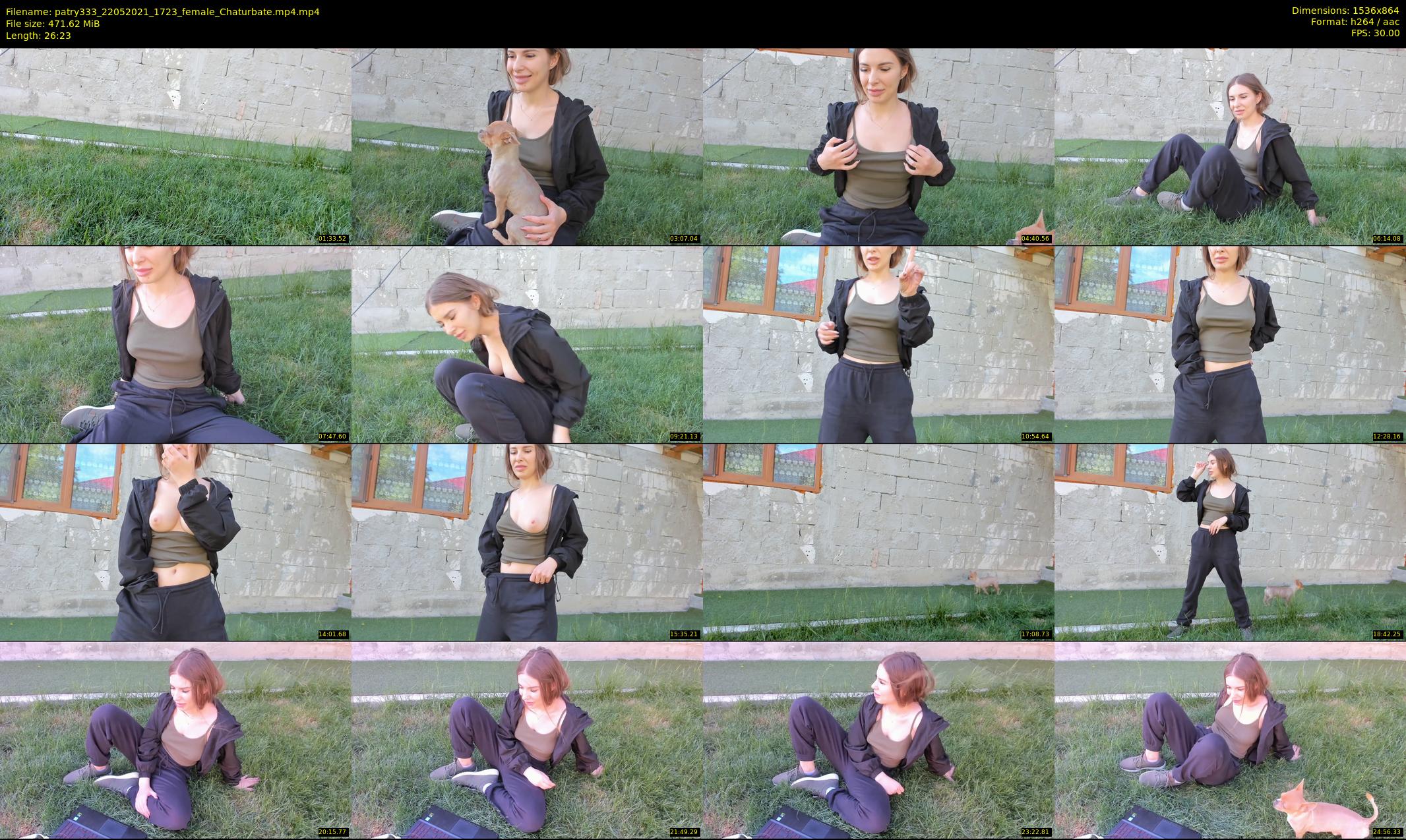 patry333 — 27 minute Chaturbate female cam show recording, 720p, May 22, 2021