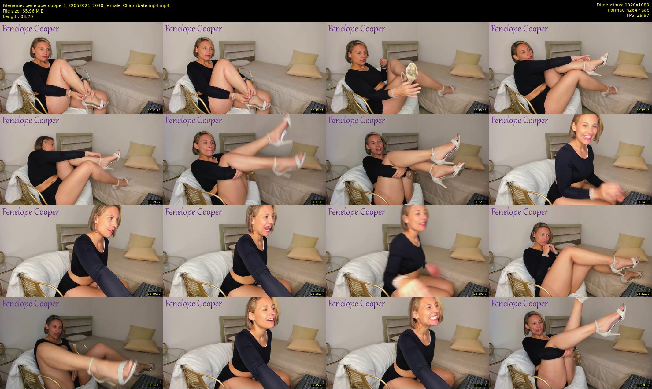 penelope_cooper1 — 4 minute Chaturbate female cam show recording, 1080p, May 22, 2021