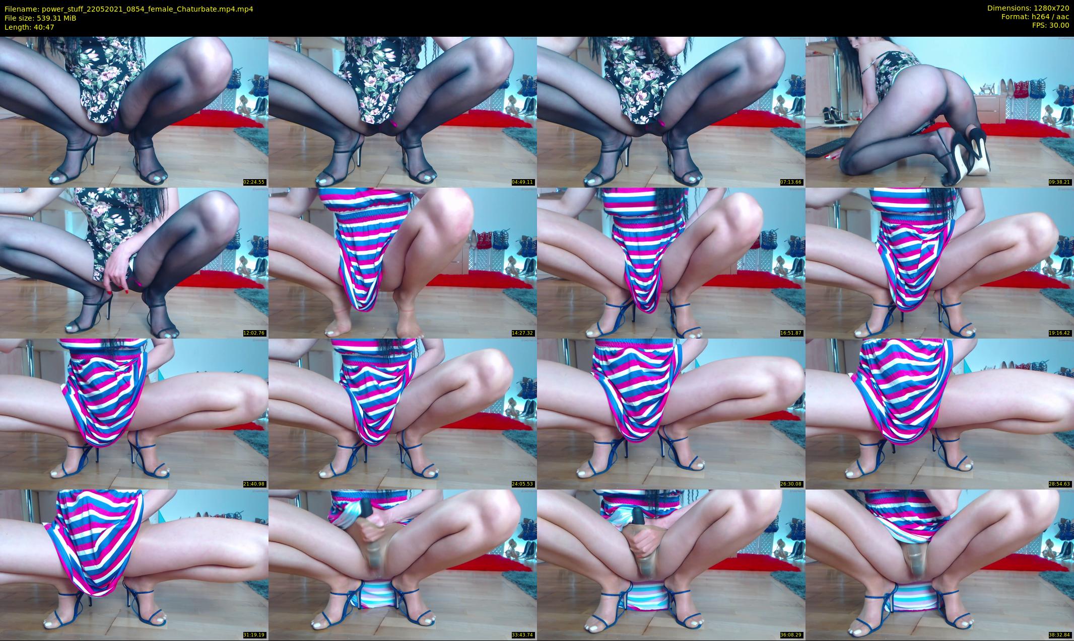 power_stuff — 41 minute Chaturbate female cam show recording, 720p, May 22, 2021