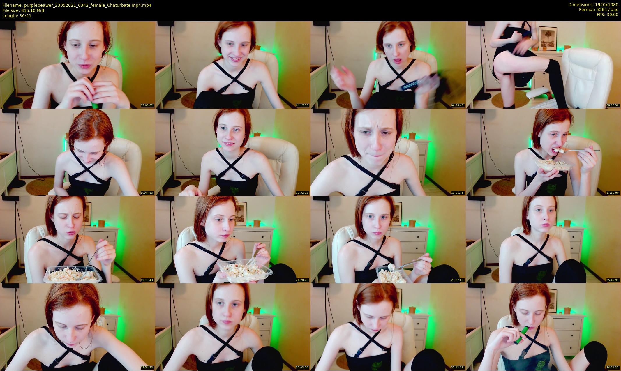 purplebeawer — 37 minute Chaturbate female cam show recording, 1080p, May 23, 2021