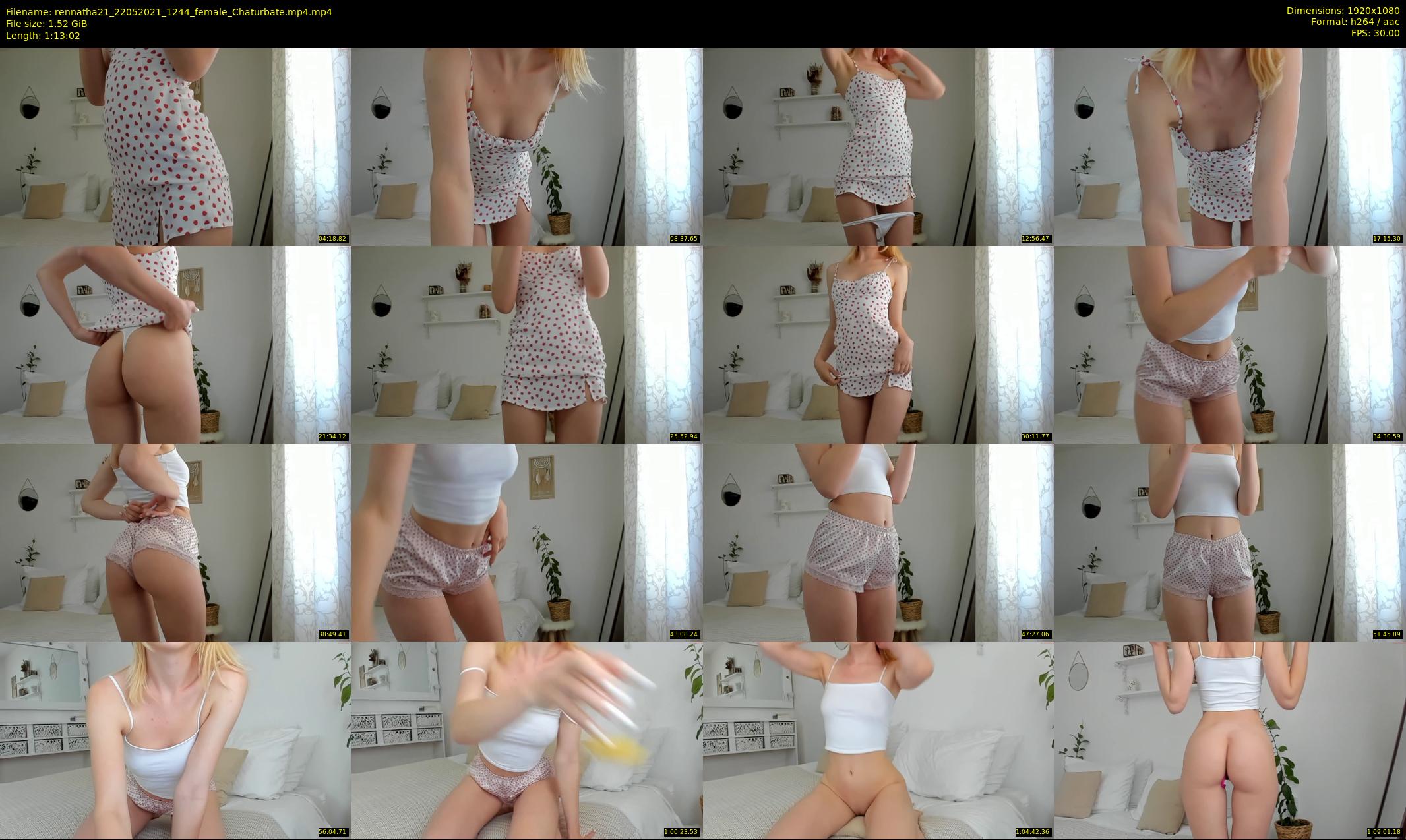 rennatha21 — 74 minute Chaturbate female cam show recording, 1080p, May 22, 2021