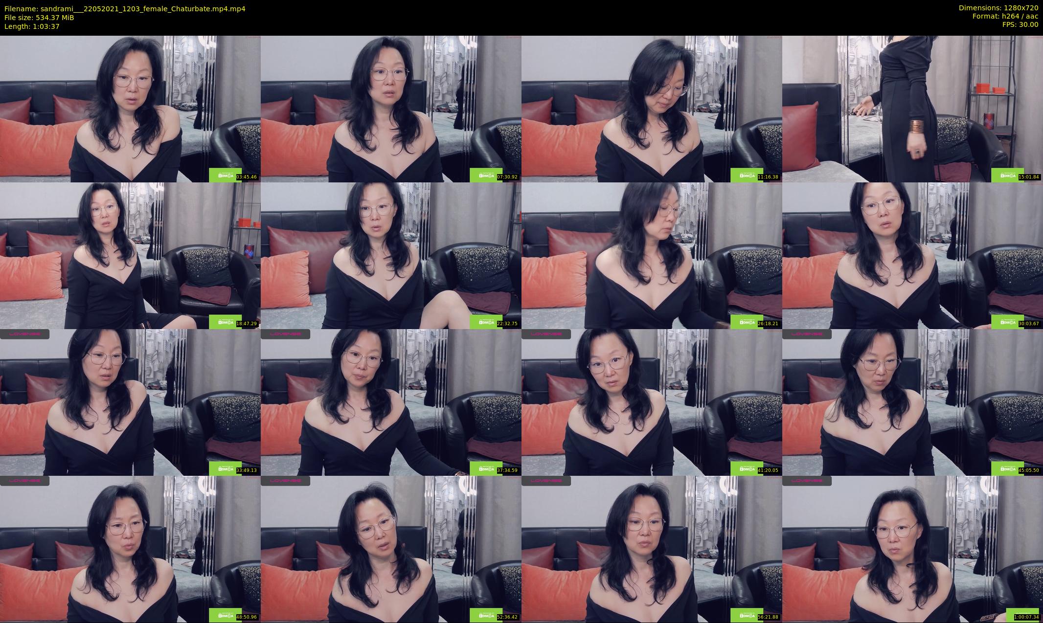 sandrami__ — 64 minute Chaturbate female cam show recording, 720p, May 22, 2021