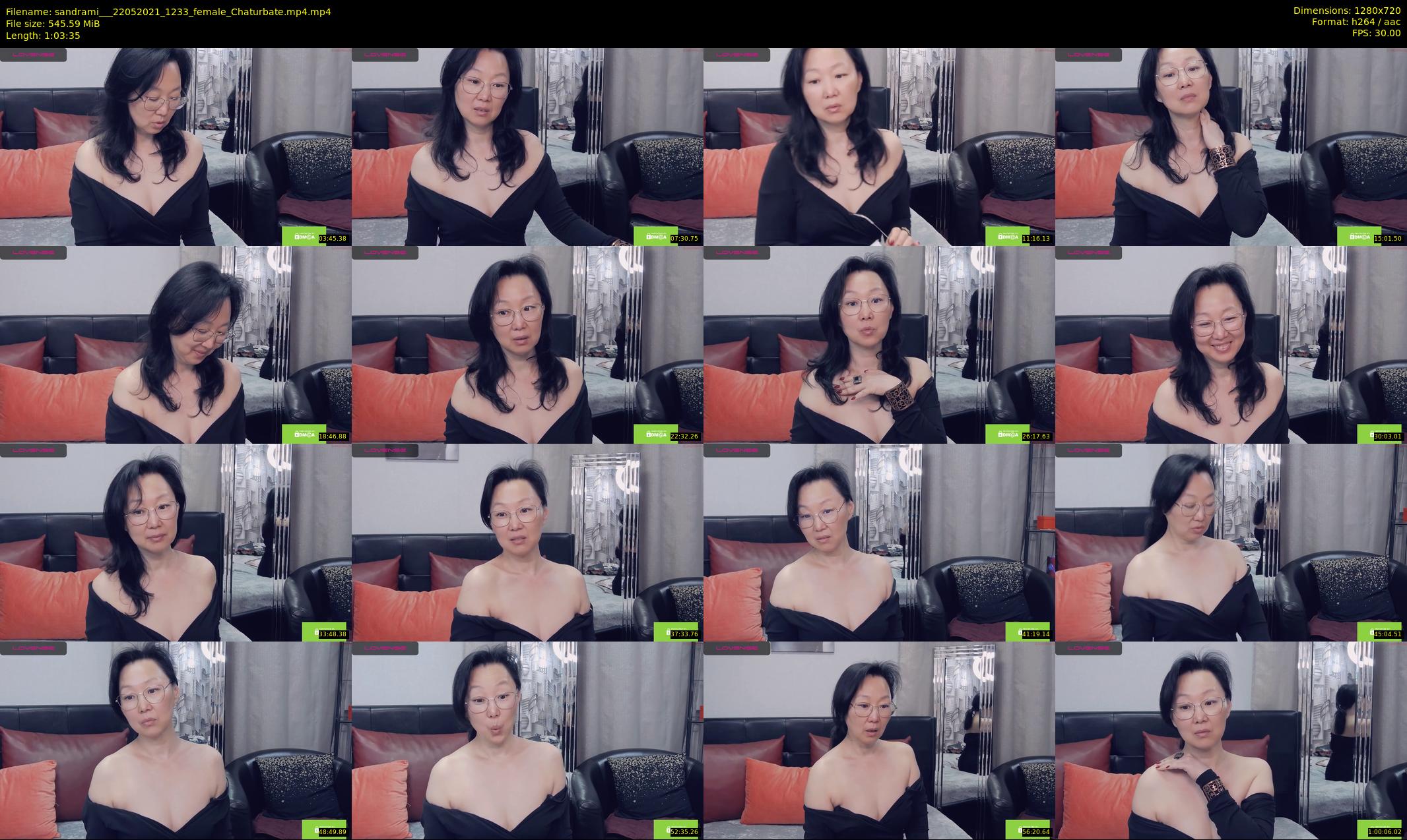 sandrami__ — 64 minute Chaturbate female cam show recording, 720p, May 22, 2021