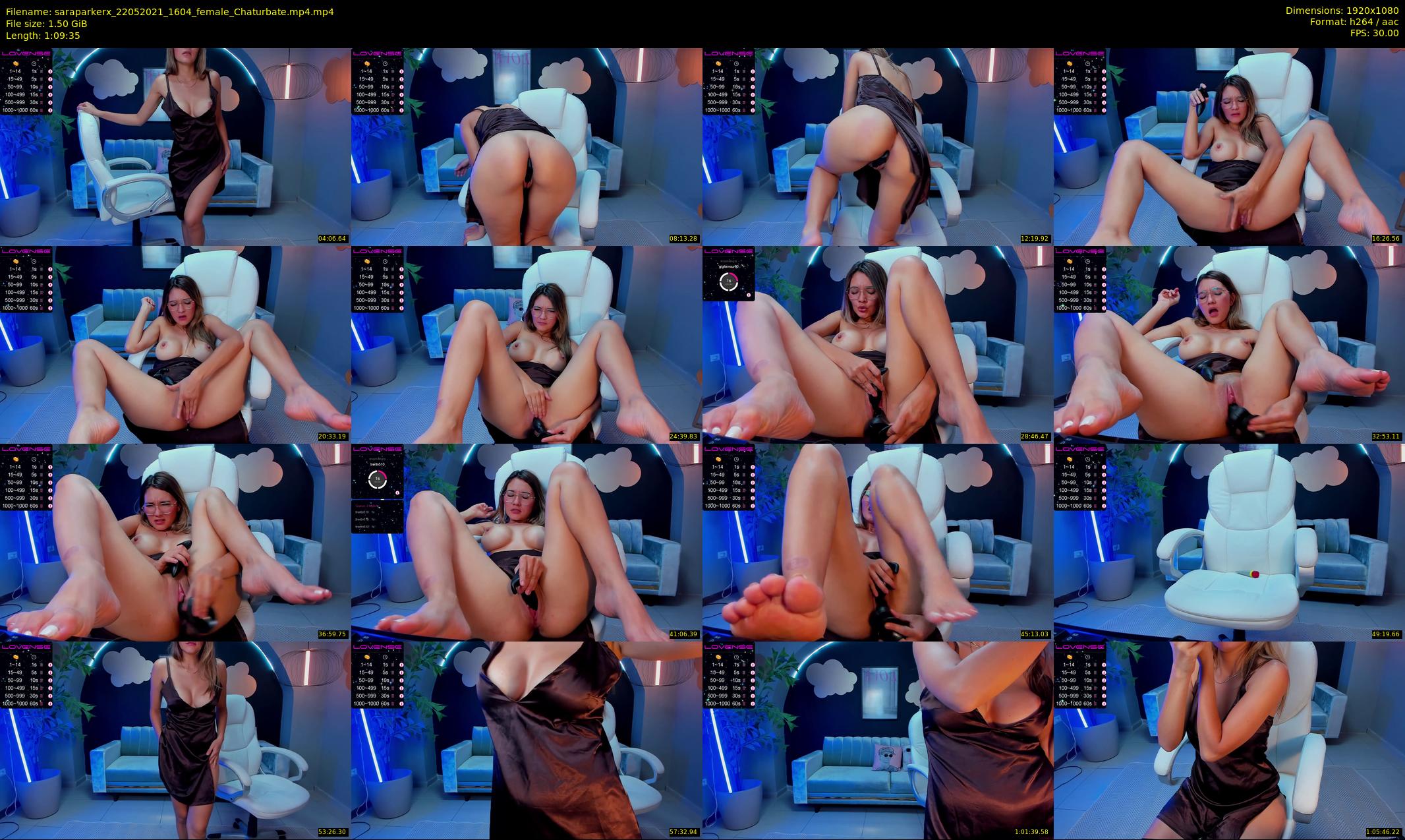 saraparkerx — 70 minute Chaturbate female cam show recording, 1080p, May 22, 2021