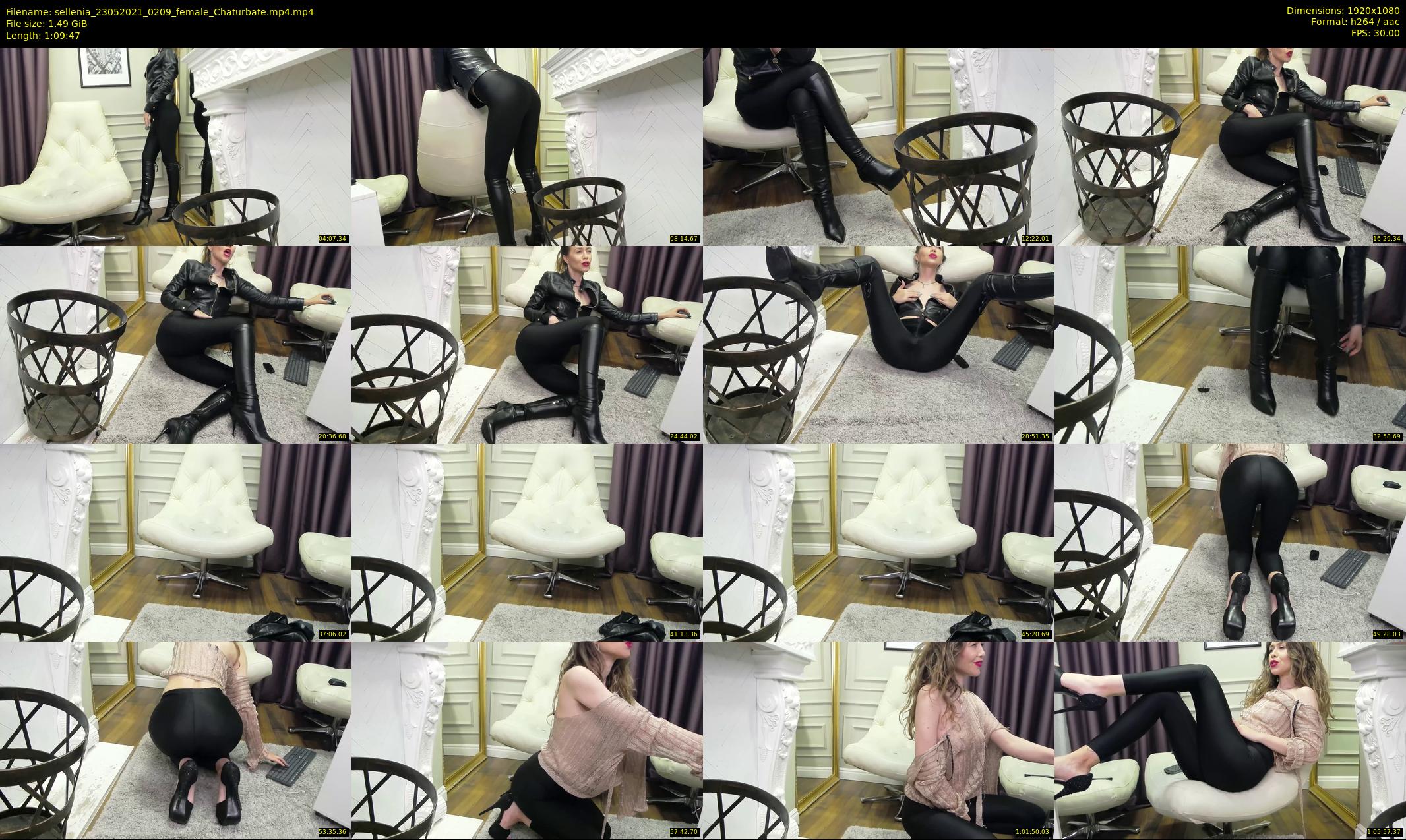 sellenia — 70 minute Chaturbate female cam show recording, 1080p, May 23, 2021