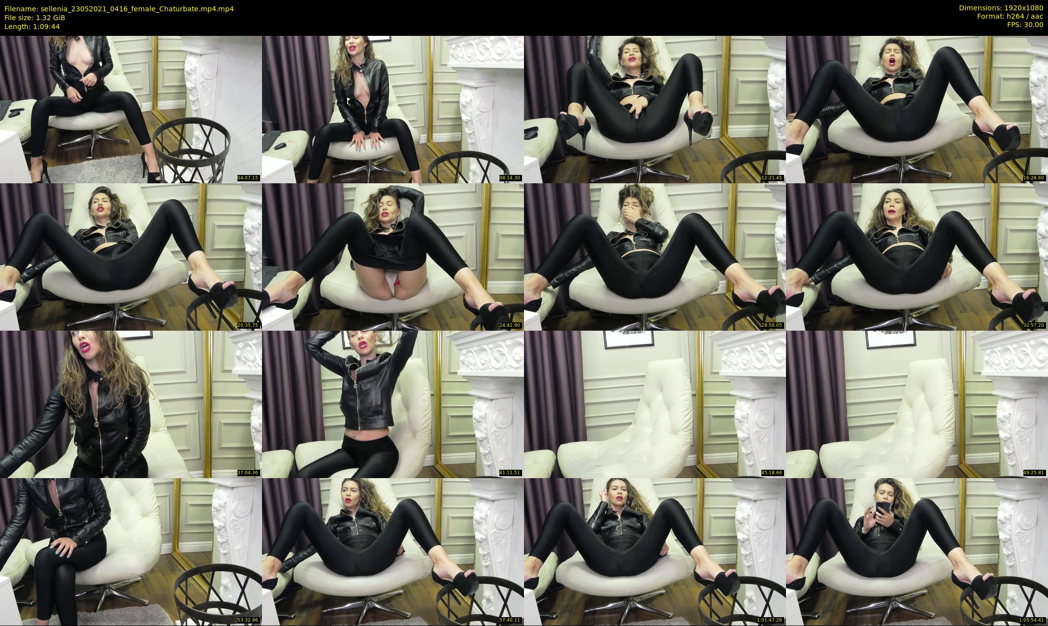 sellenia — 70 minute Chaturbate female cam show recording, 1080p, May 23, 2021
