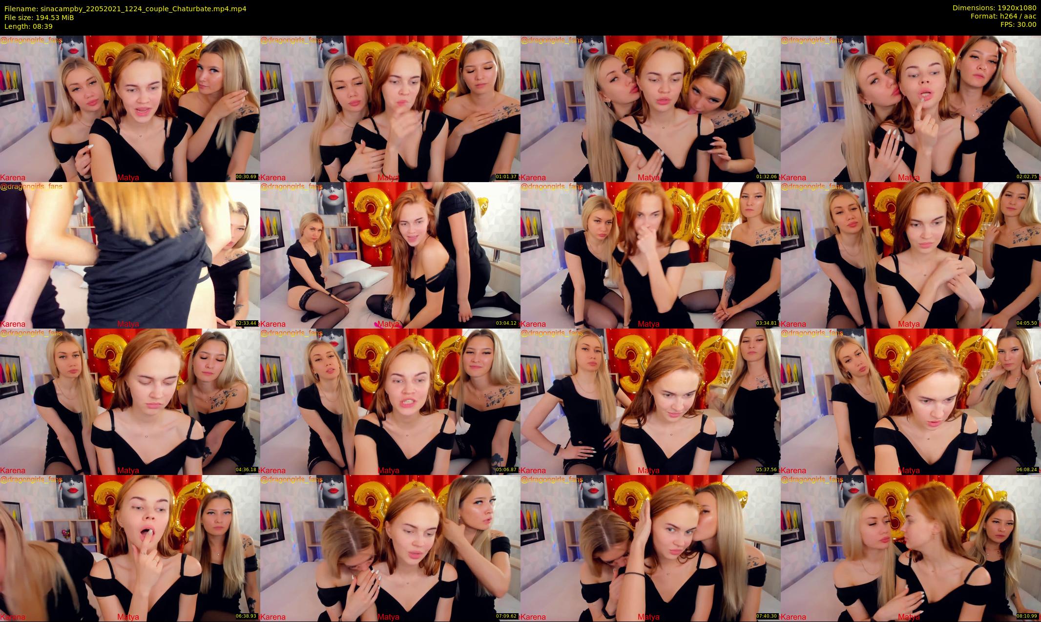 sinacampby — 9 minute Chaturbate couple cam show recording, 1080p, May 22, 2021