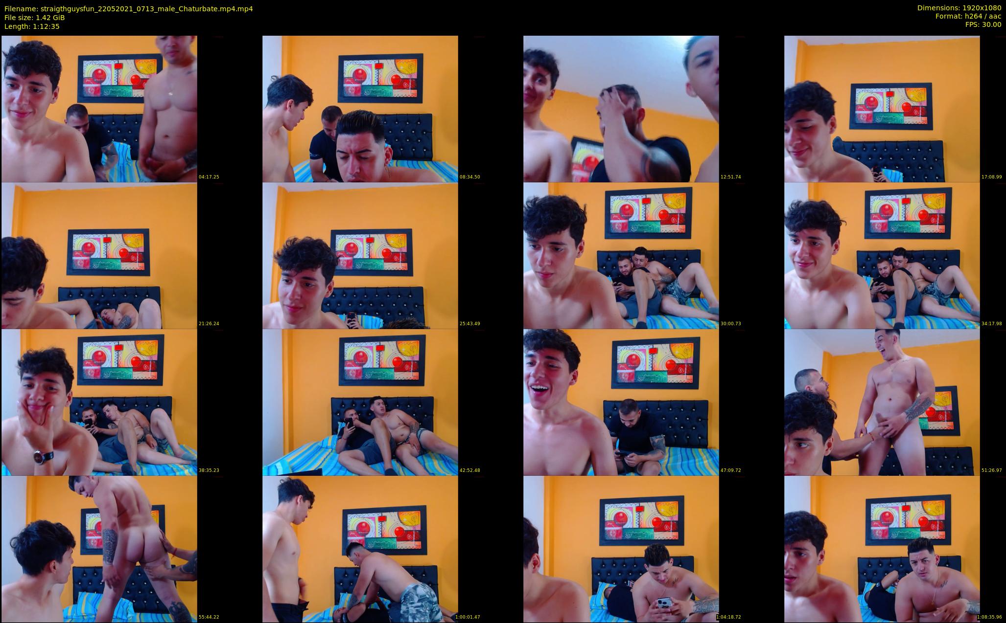 straigthguysfun — 73 minute Chaturbate male cam show recording, 1080p, May 22, 2021