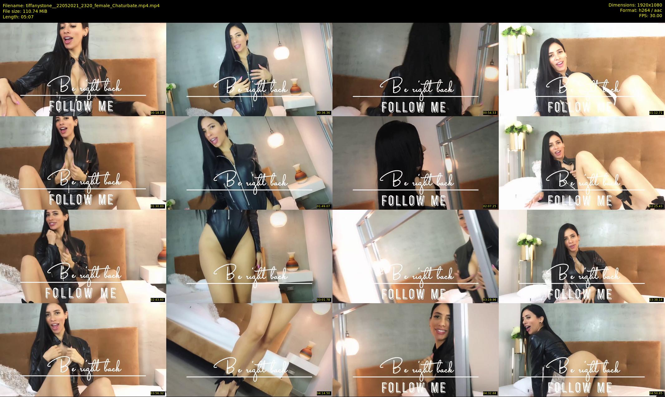 tiffanystone_ — 6 minute Chaturbate female cam show recording, 1080p, May 22, 2021