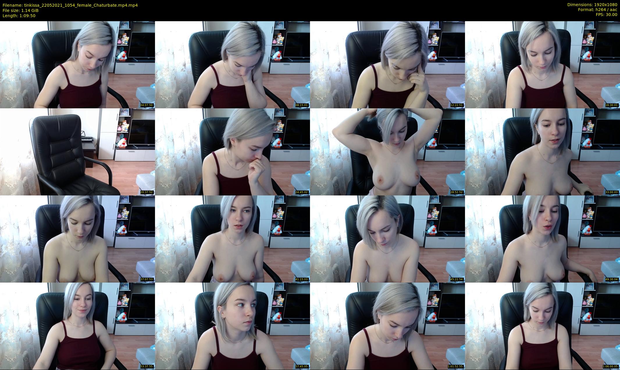 tinkissa — 70 minute Chaturbate couple cam show recording, 1080p, May 22, 2021