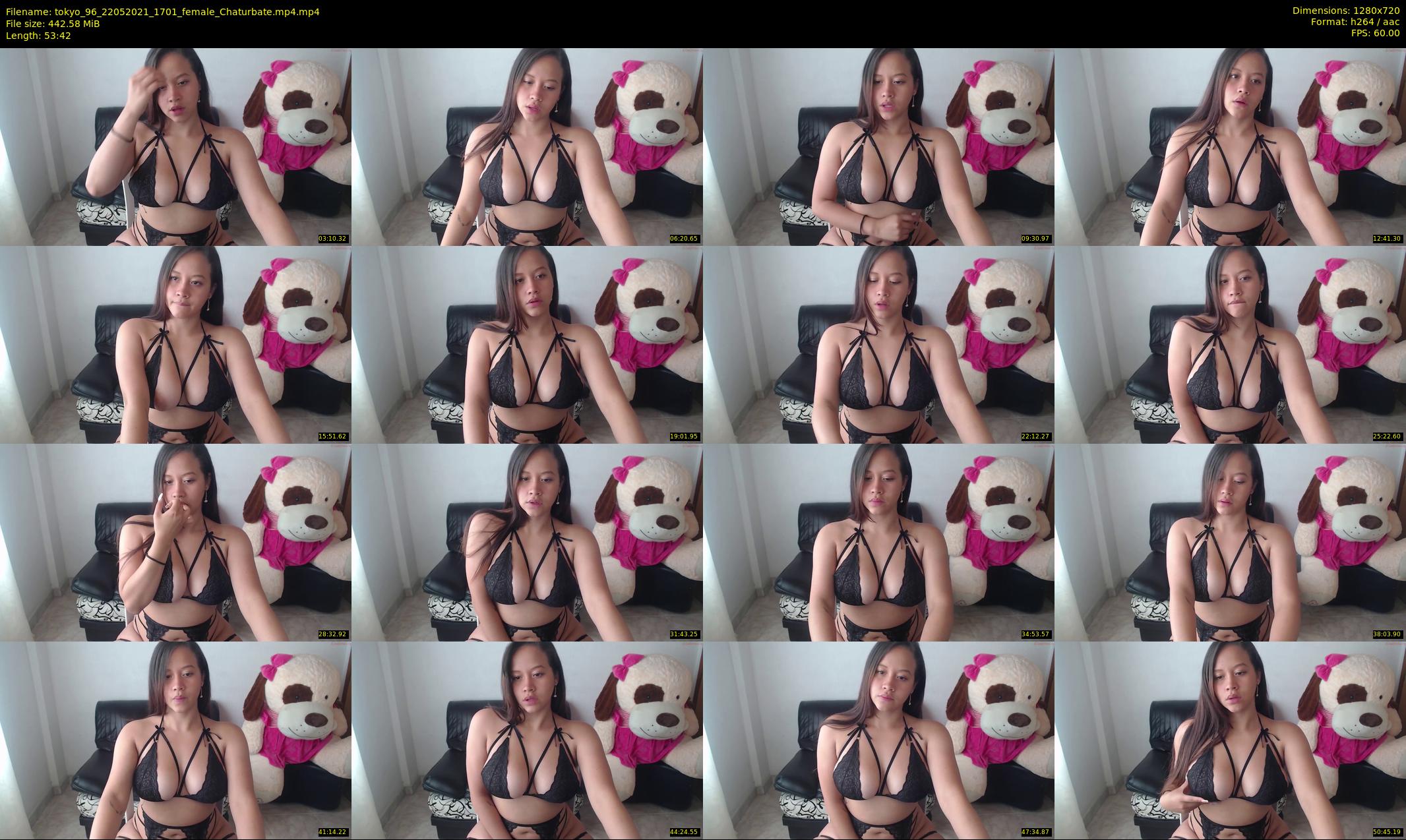 tokyo_96 — 54 minute Chaturbate female cam show recording, 720p, May 22, 2021