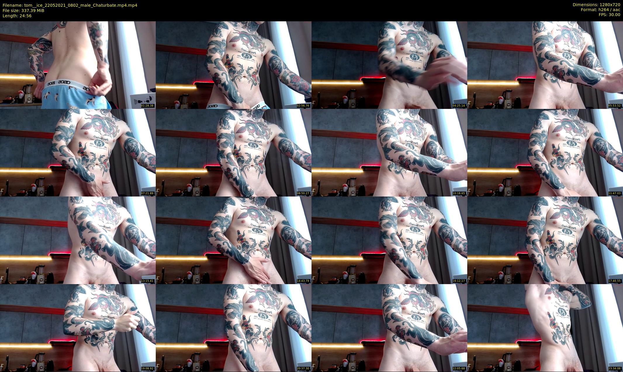 tom__ice — 25 minute Chaturbate male cam show recording, 720p, May 22, 2021