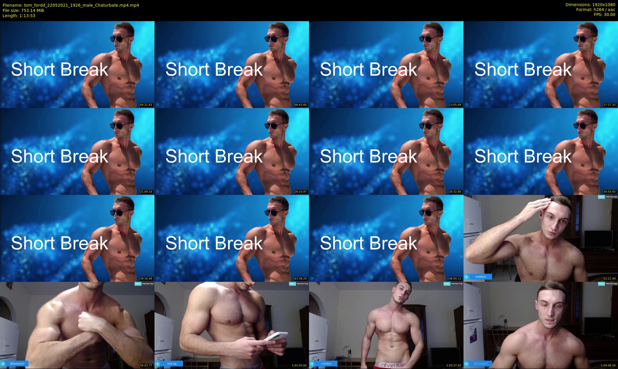 tom_fordd — 74 minute Chaturbate male cam show recording, 1080p, May 22, 2021