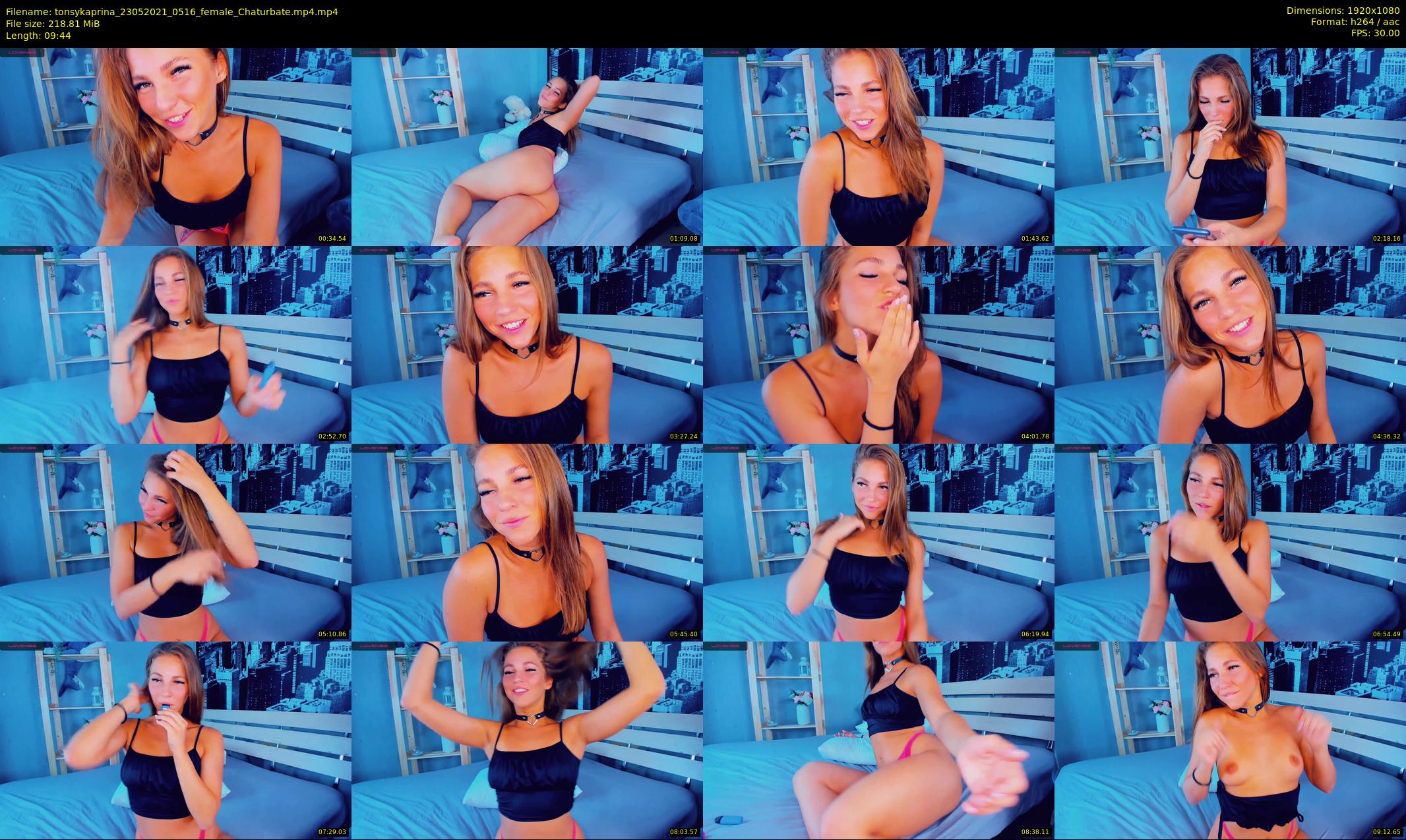 tonsykaprina — 10 minute Chaturbate couple cam show recording, 1080p, May 23, 2021