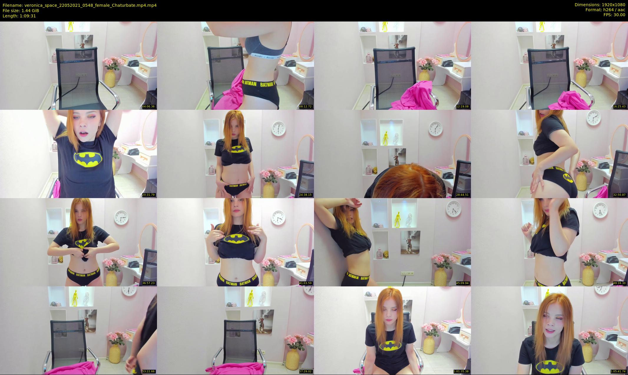 veronica_space — 70 minute Chaturbate female cam show recording, 1080p, May 22, 2021