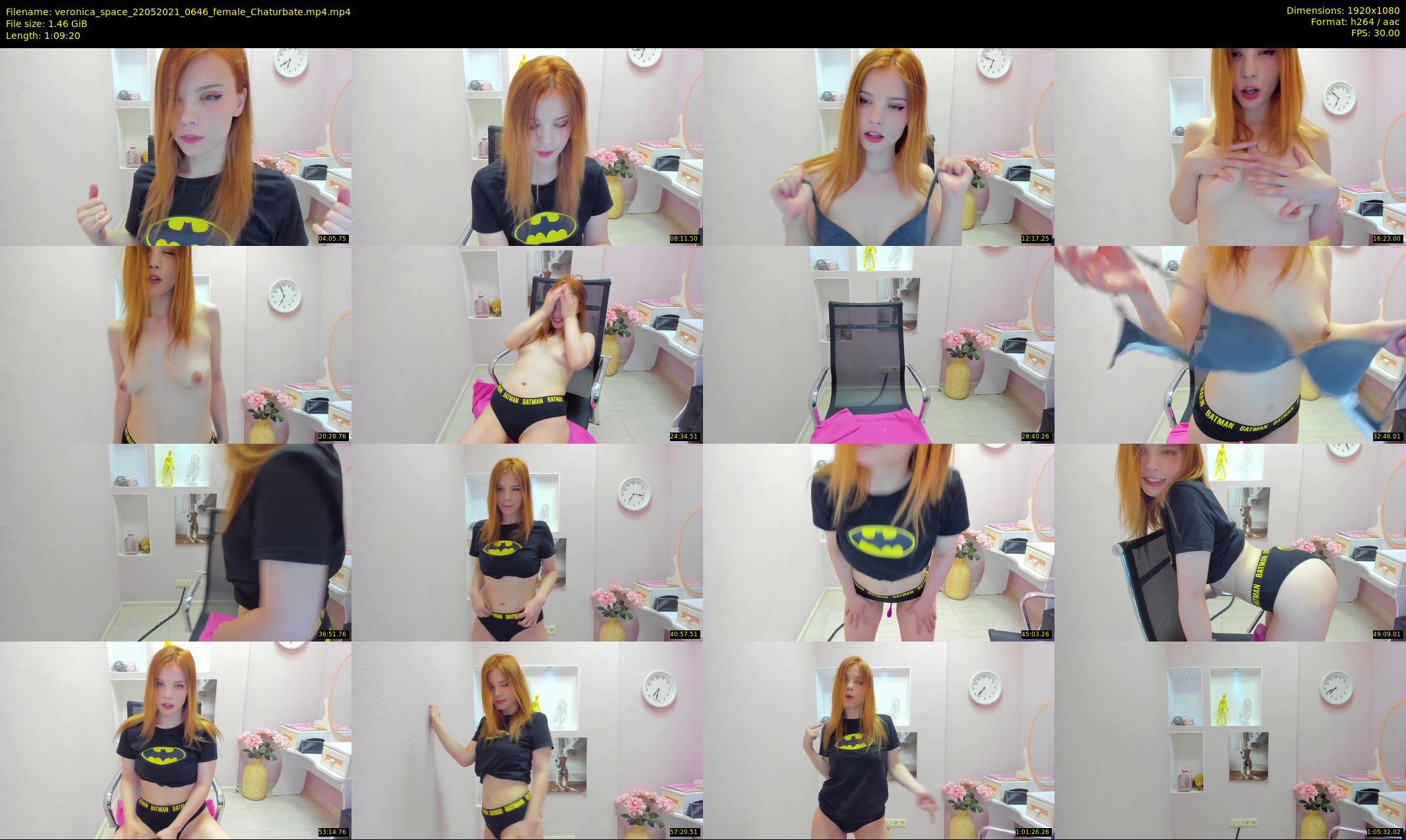 veronica_space — 70 minute Chaturbate female cam show recording, 1080p, May 22, 2021
