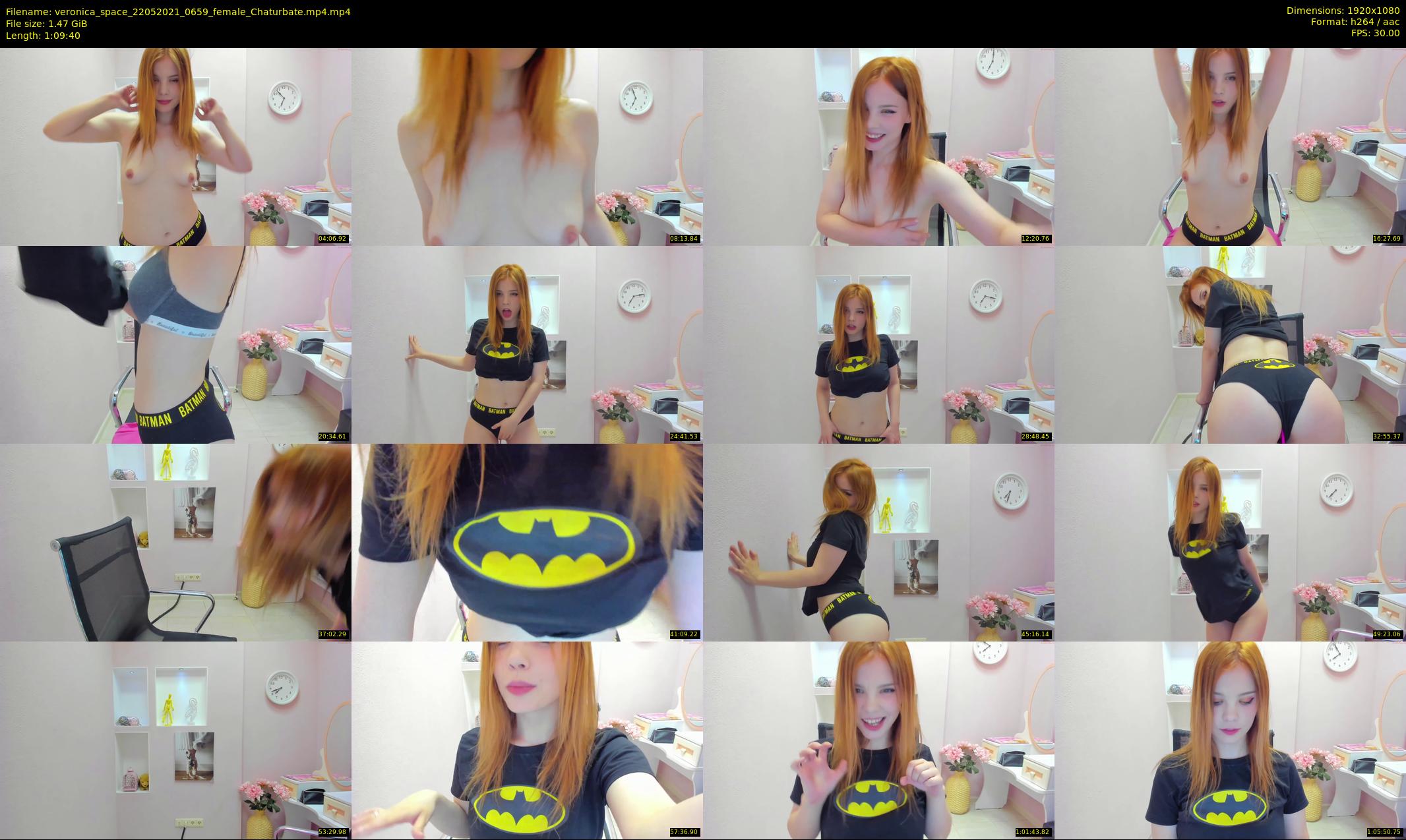 veronica_space — 70 minute Chaturbate female cam show recording, 1080p, May 22, 2021
