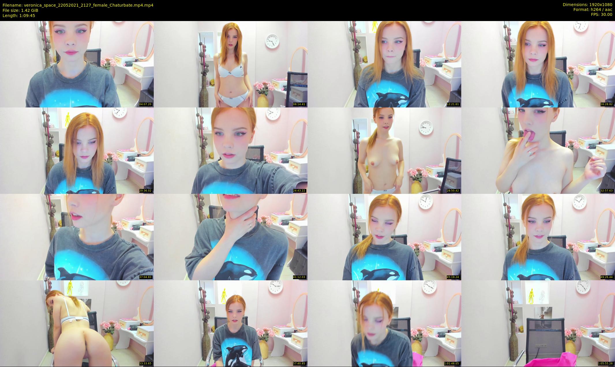 veronica_space — 70 minute Chaturbate female cam show recording, 1080p, May 22, 2021