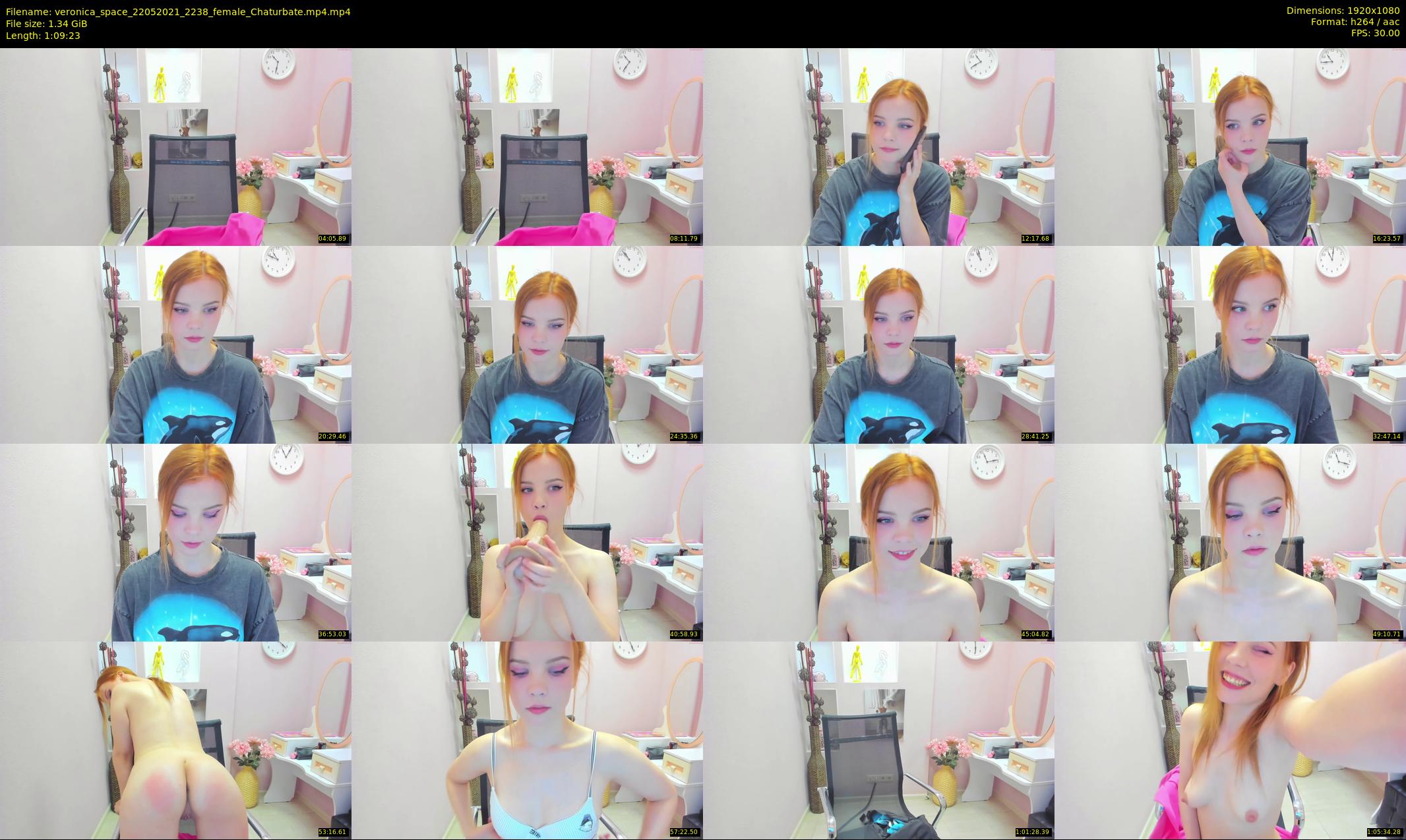veronica_space — 70 minute Chaturbate female cam show recording, 1080p, May 22, 2021