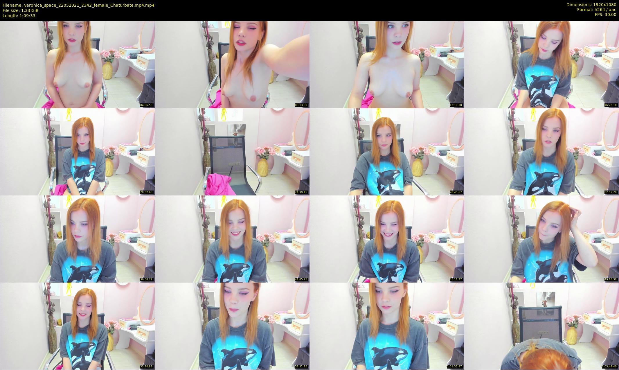 veronica_space — 70 minute Chaturbate female cam show recording, 1080p, May 22, 2021
