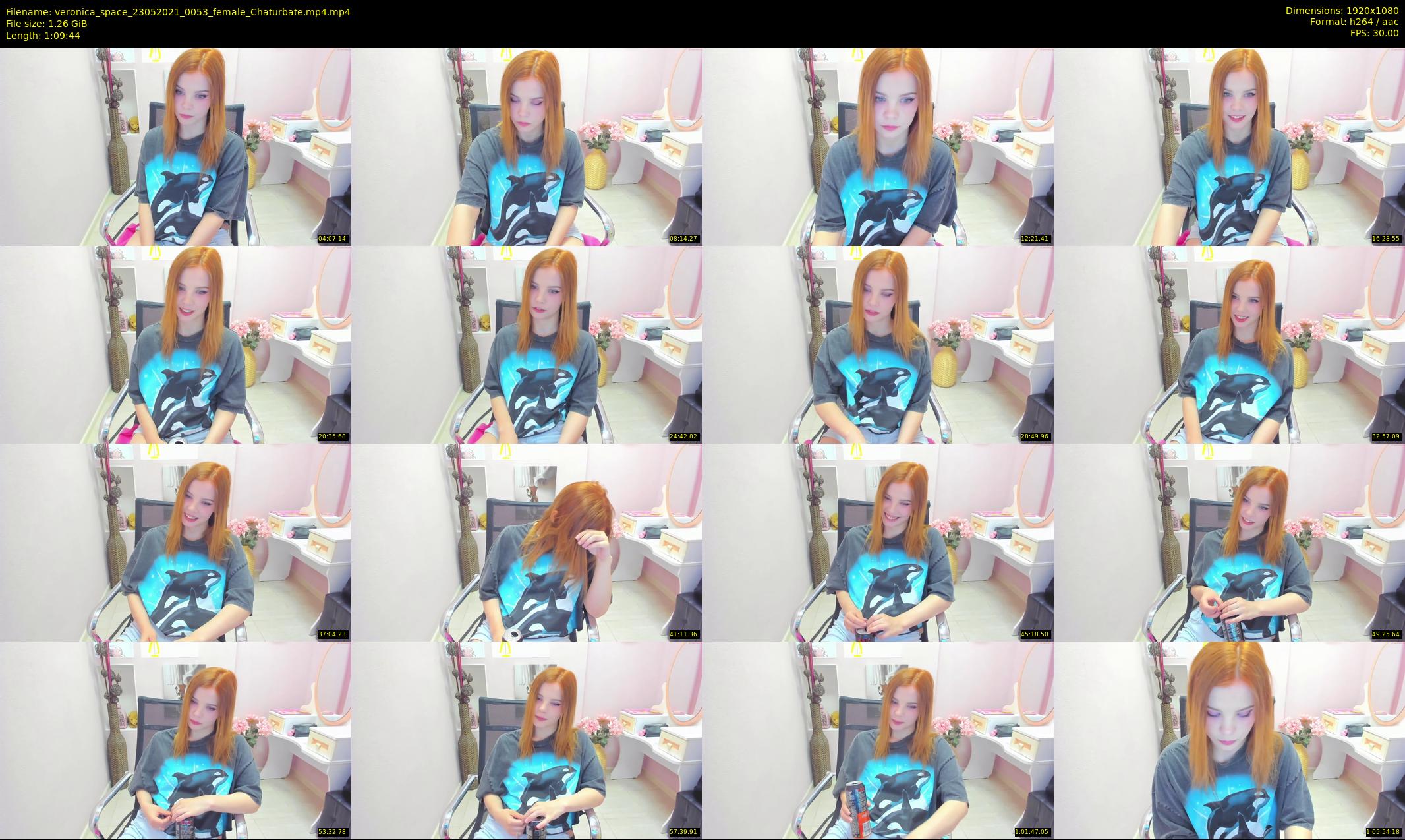 veronica_space — 70 minute Chaturbate female cam show recording, 1080p, May 23, 2021
