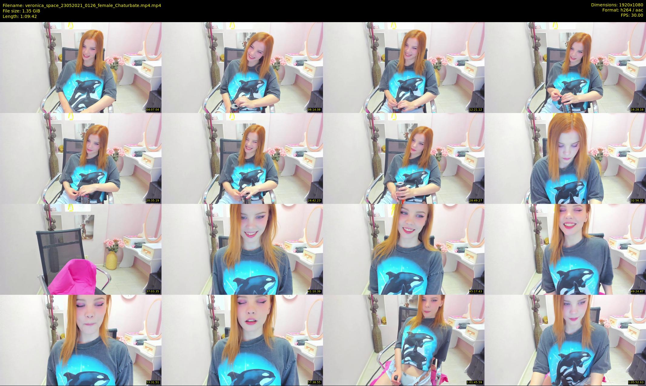 veronica_space — 70 minute Chaturbate female cam show recording, 1080p, May 23, 2021