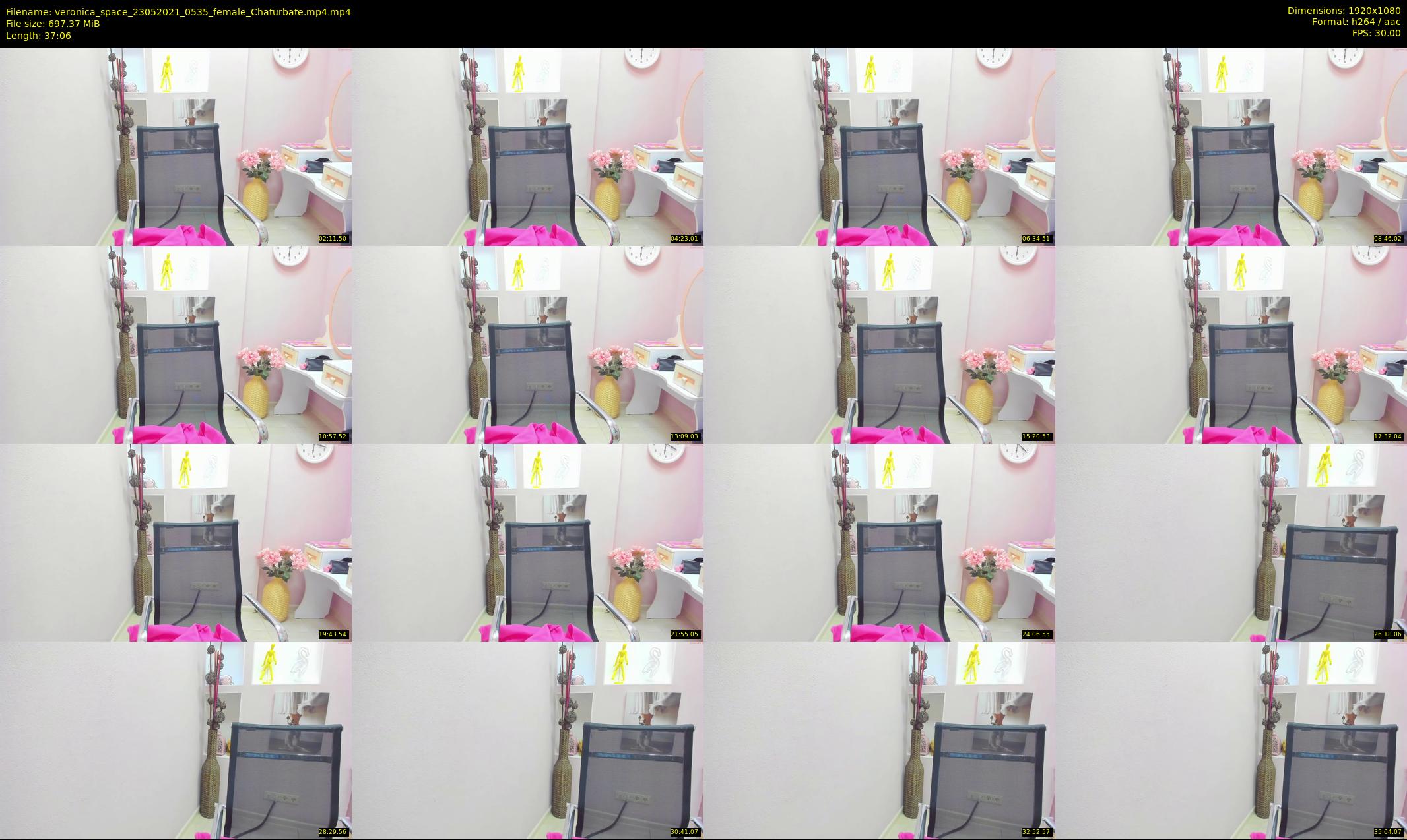 veronica_space — 38 minute Chaturbate female cam show recording, 1080p, May 23, 2021