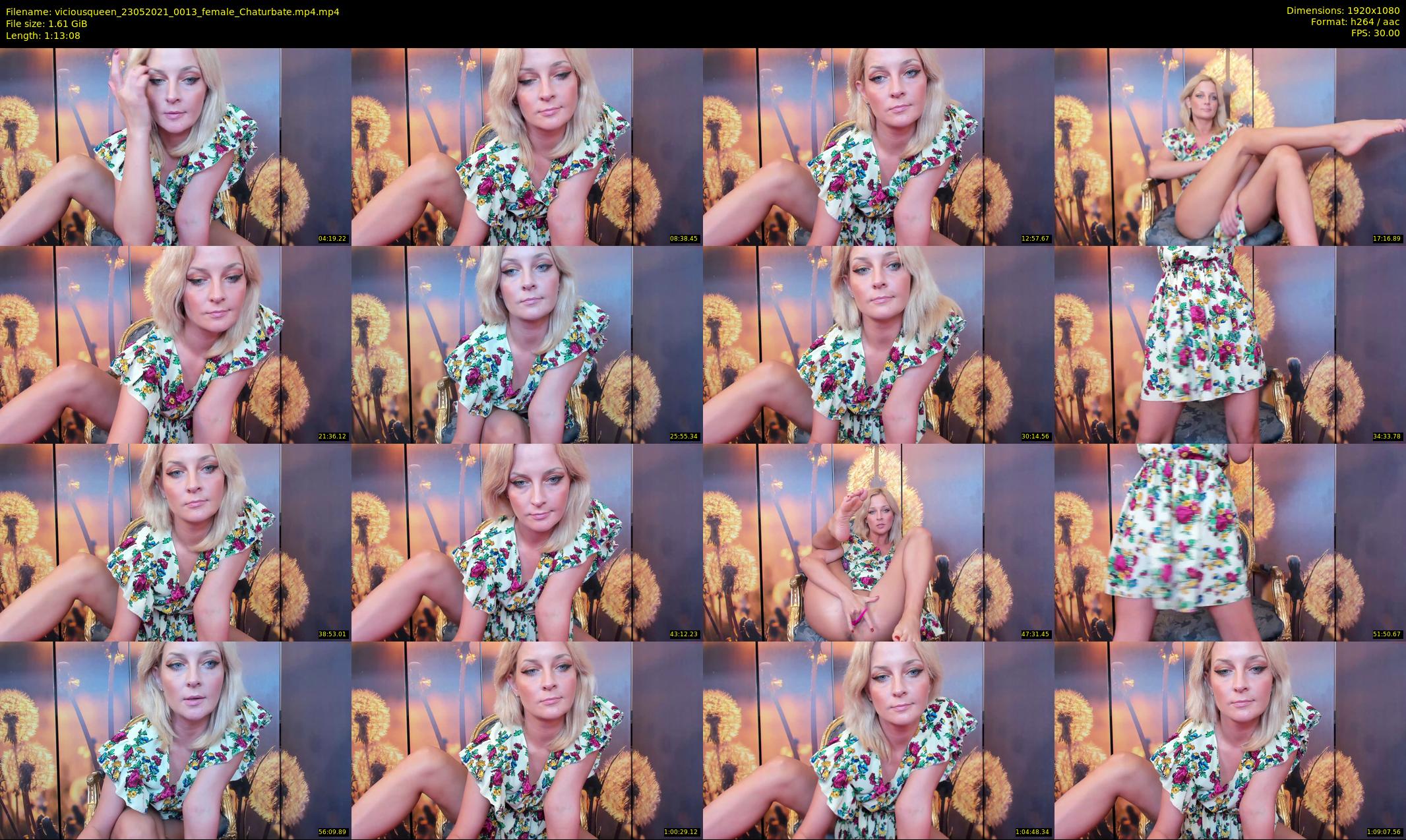 viciousqueen — 74 minute Chaturbate female cam show recording, 1080p, May 23, 2021