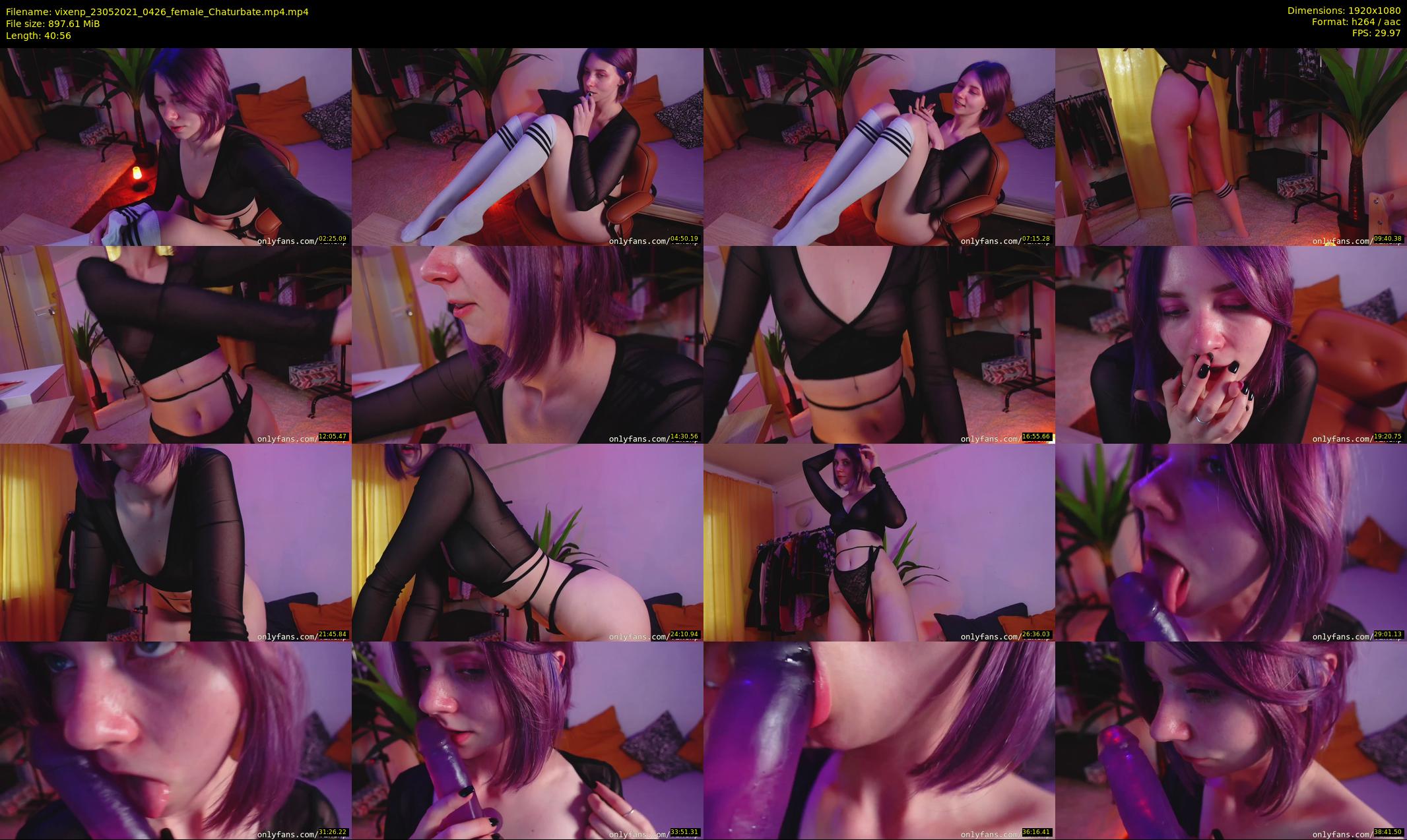 vixenp — 41 minute Chaturbate female cam show recording, 1080p, May 23, 2021