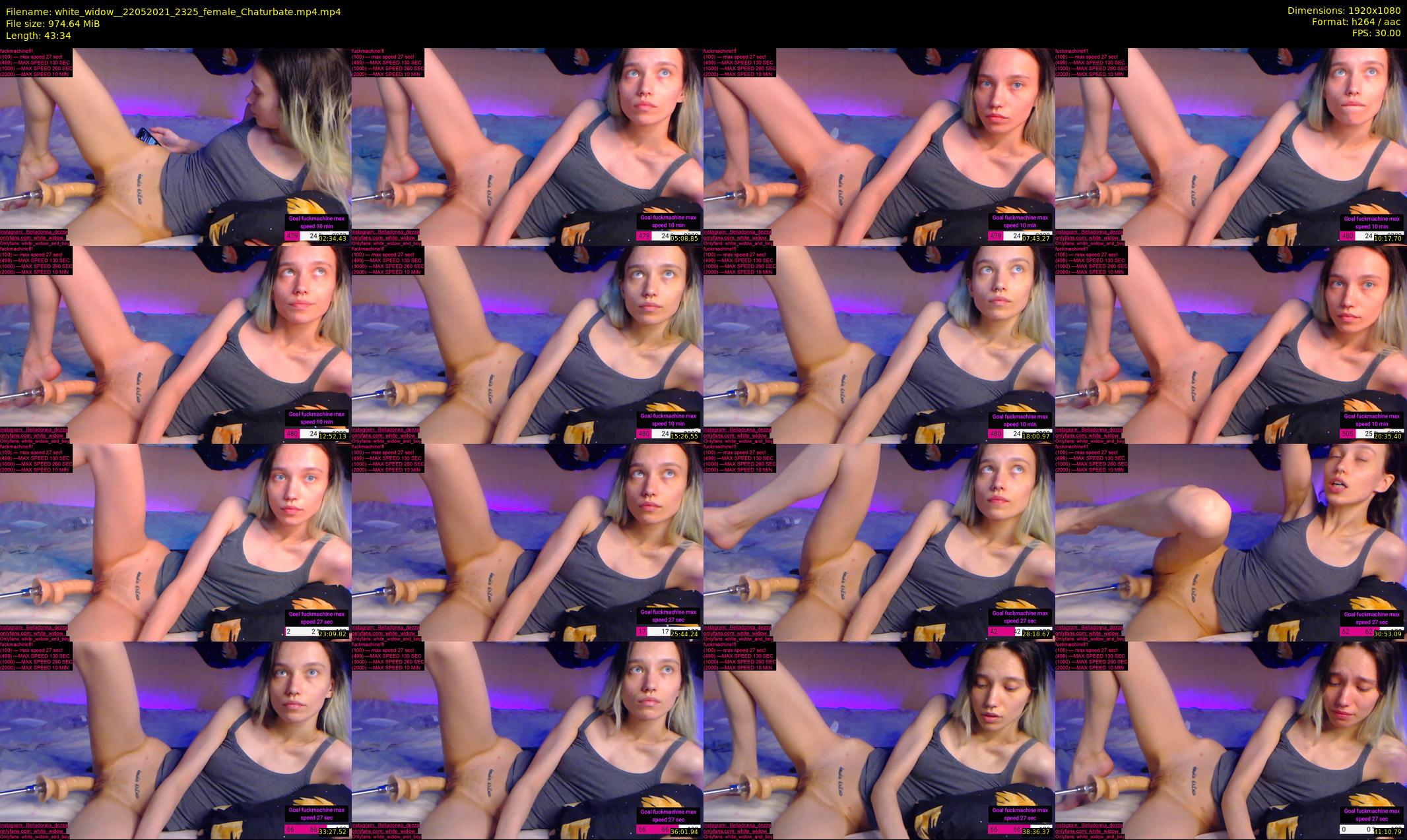 white_widow_ — 44 minute Chaturbate female cam show recording, 1080p, May 22, 2021