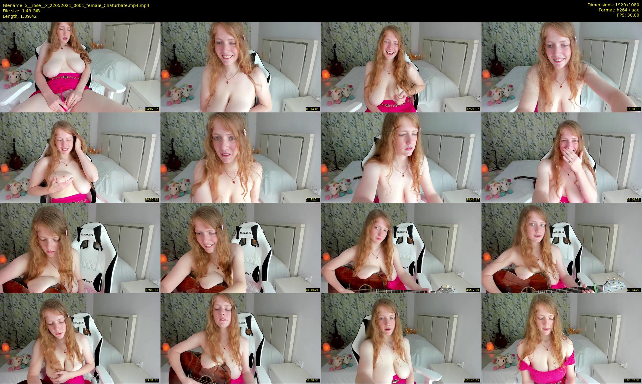 x__rose__x — 70 minute Chaturbate female cam show recording, 1080p, May 22, 2021