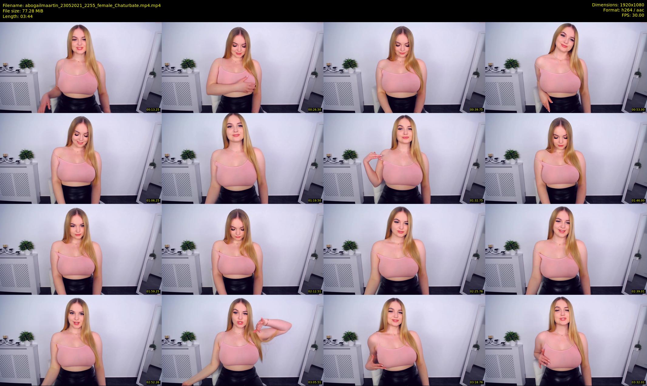 abogailmaartin — 4 minute Chaturbate female cam show recording, 1080p, May 23, 2021