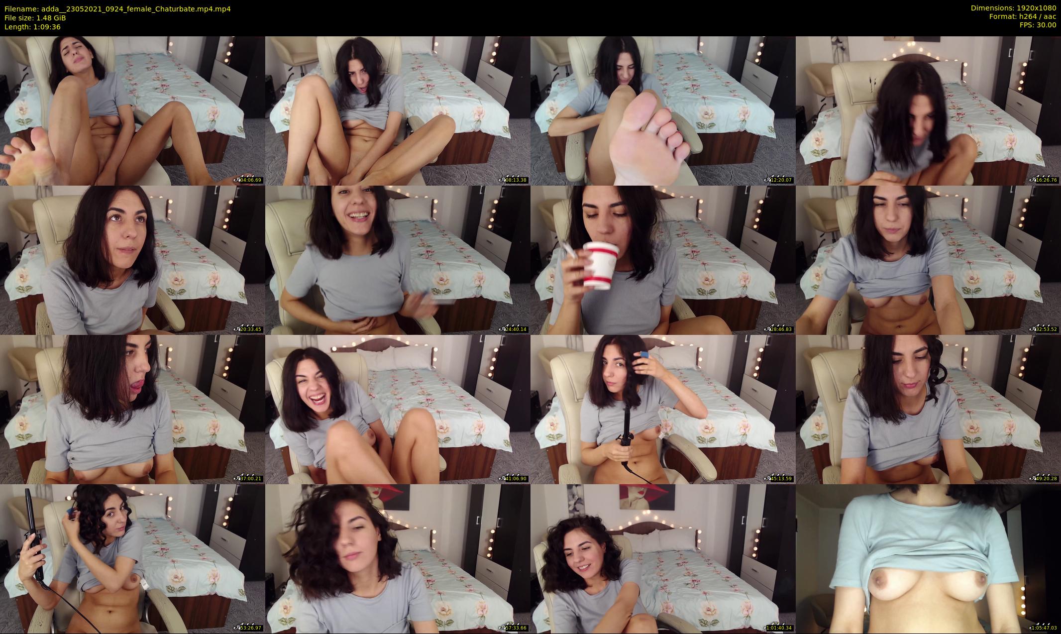 adda_ — 70 minute Chaturbate female cam show recording, 1080p, May 23, 2021