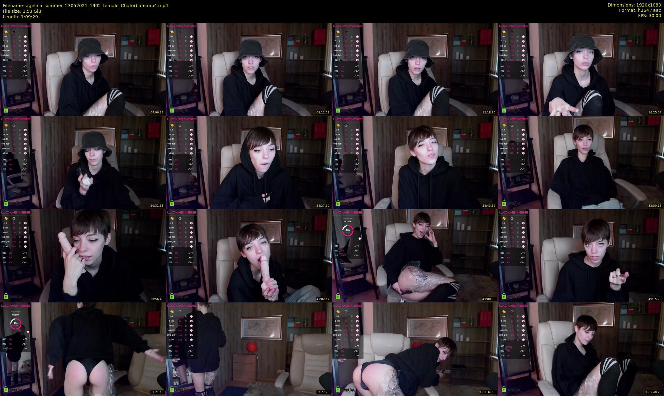 agelina_summer — 70 minute Chaturbate female cam show recording, 1080p, May 23, 2021
