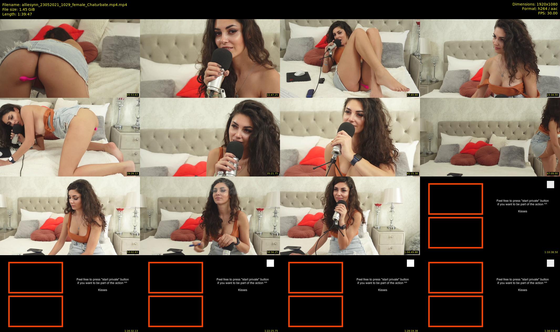 alliesynn — 100 minute Chaturbate female cam show recording, 1080p, May 23, 2021